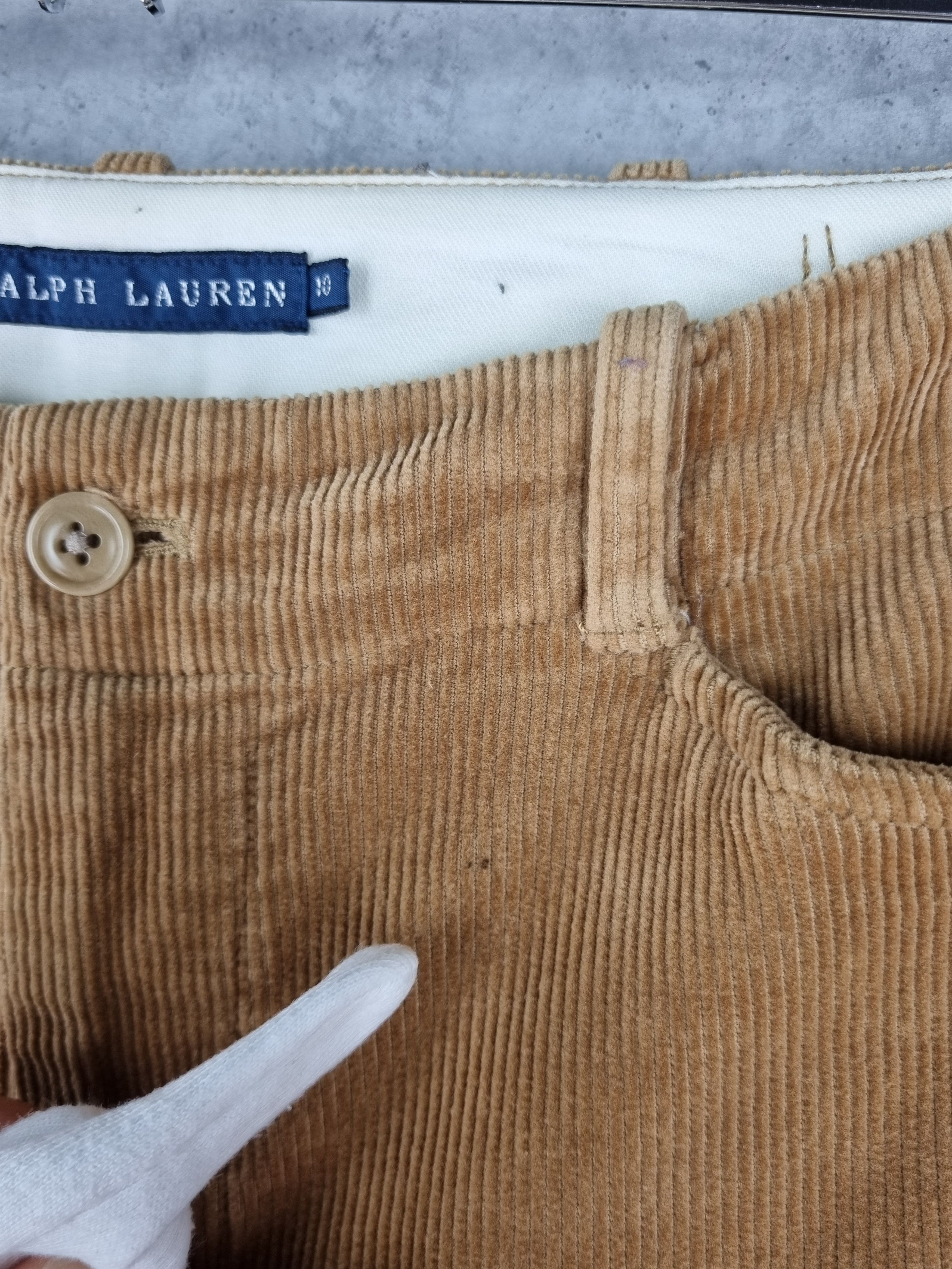 Polo Ralph Lauren × Ralph Lauren × Vintage Rare 90 Ralph Lauren Riding Corduroy Rare Pants Size 32" / US 10 / IT 46 - 13 Thumbnail