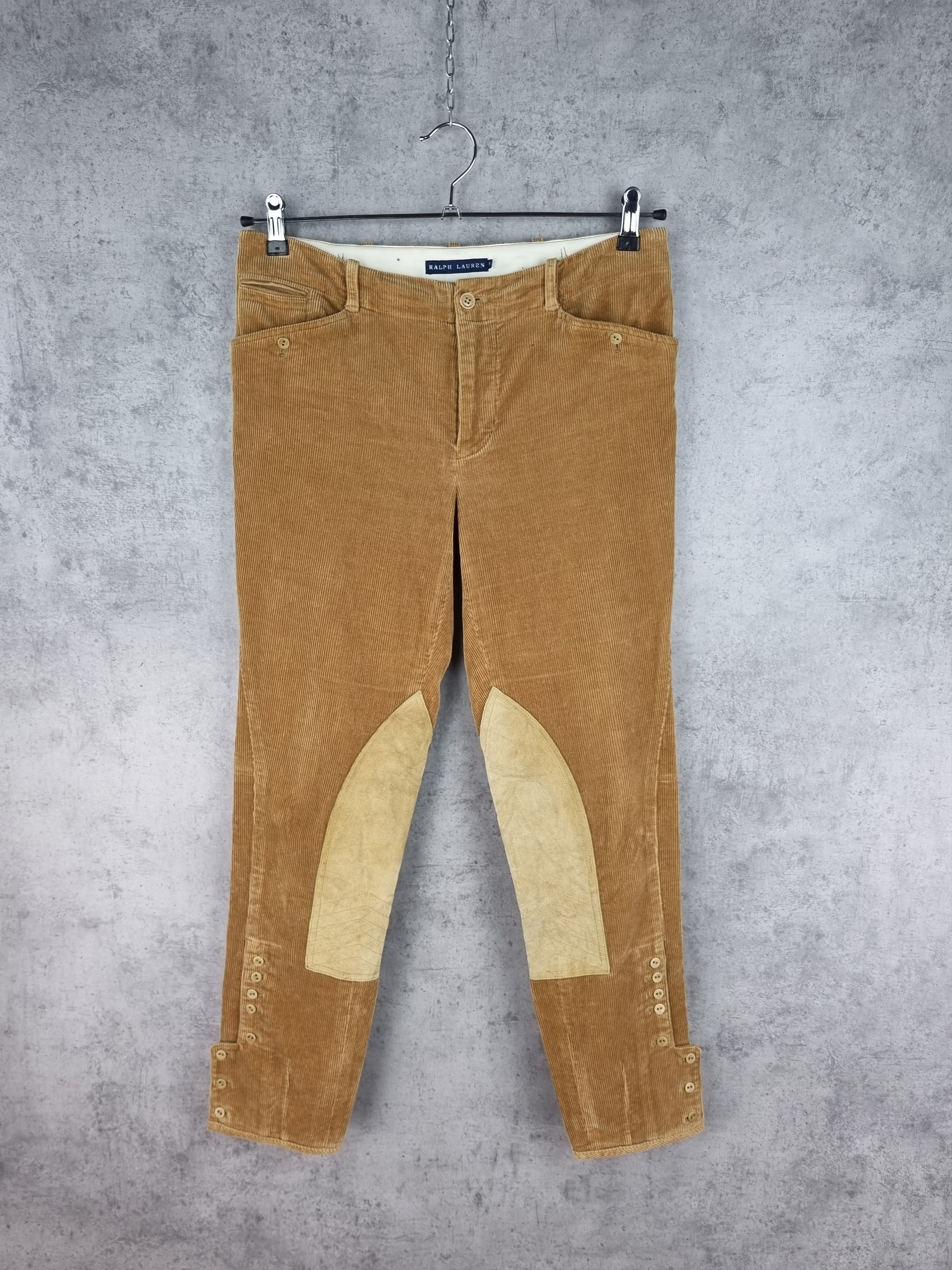 Polo Ralph Lauren × Ralph Lauren × Vintage Rare 90 Ralph Lauren Riding Corduroy Rare Pants Size 32" / US 10 / IT 46 - 2 Thumbnail