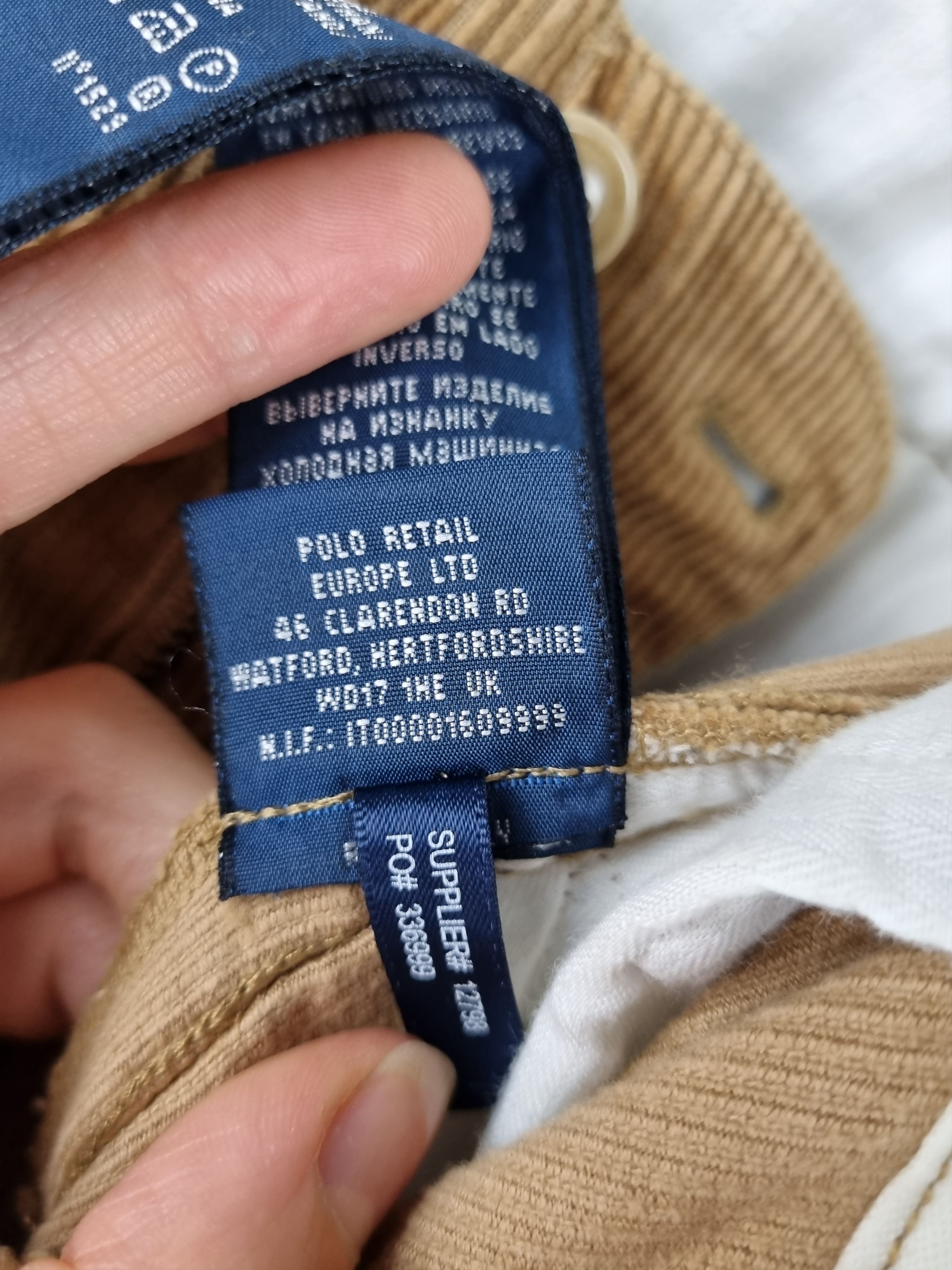 Polo Ralph Lauren × Ralph Lauren × Vintage Rare 90 Ralph Lauren Riding Corduroy Rare Pants Size 32" / US 10 / IT 46 - 9 Thumbnail
