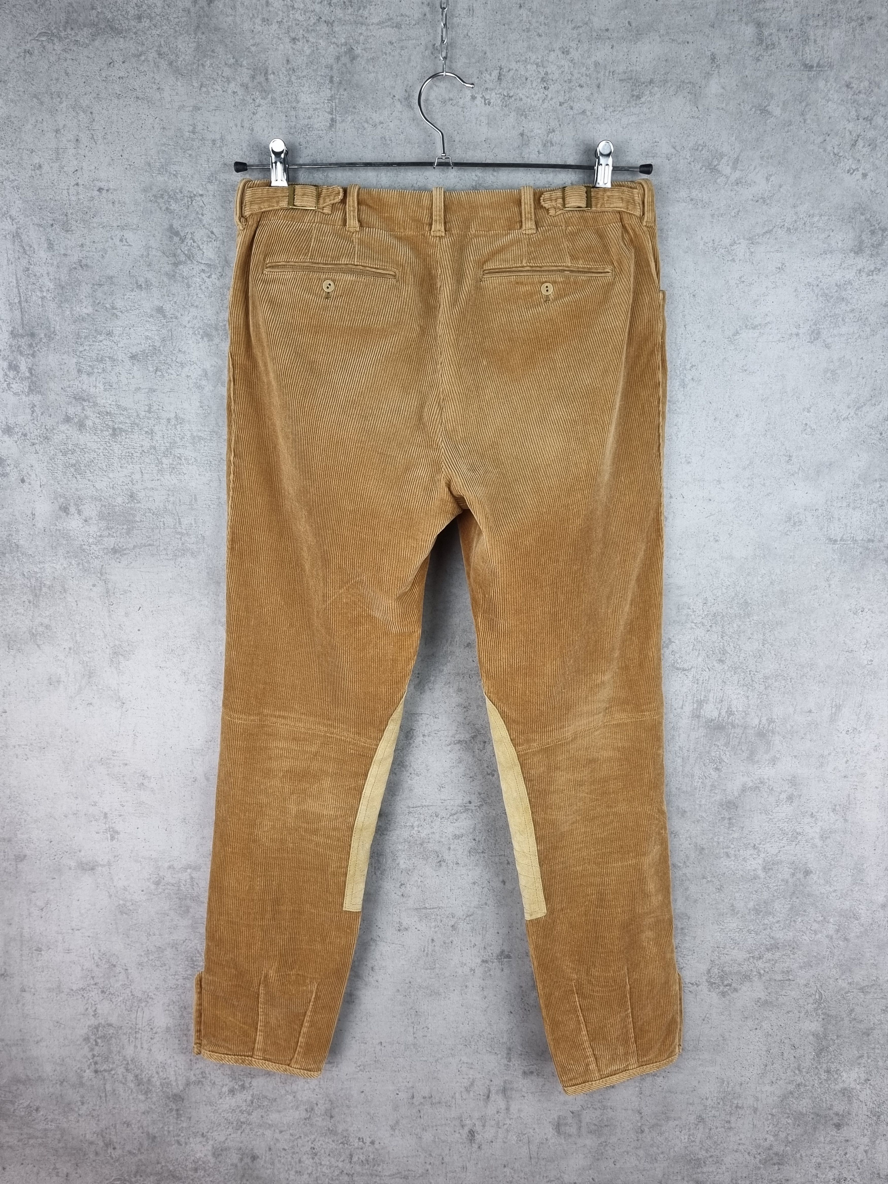 Polo Ralph Lauren × Ralph Lauren × Vintage Rare 90 Ralph Lauren Riding Corduroy Rare Pants Size 32" / US 10 / IT 46 - 16 Thumbnail
