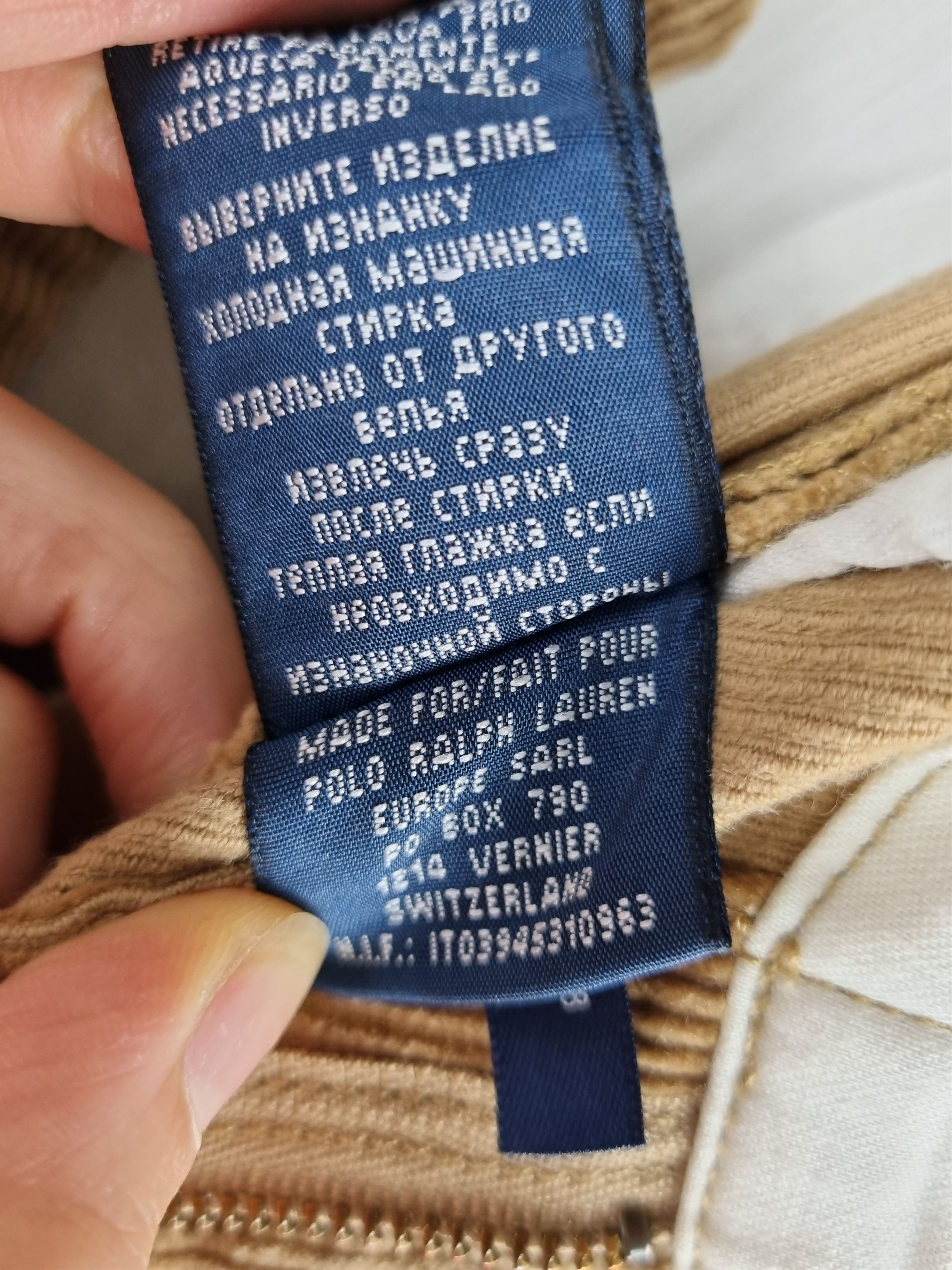 Polo Ralph Lauren × Ralph Lauren × Vintage Rare 90 Ralph Lauren Riding Corduroy Rare Pants Size 32" / US 10 / IT 46 - 10 Thumbnail