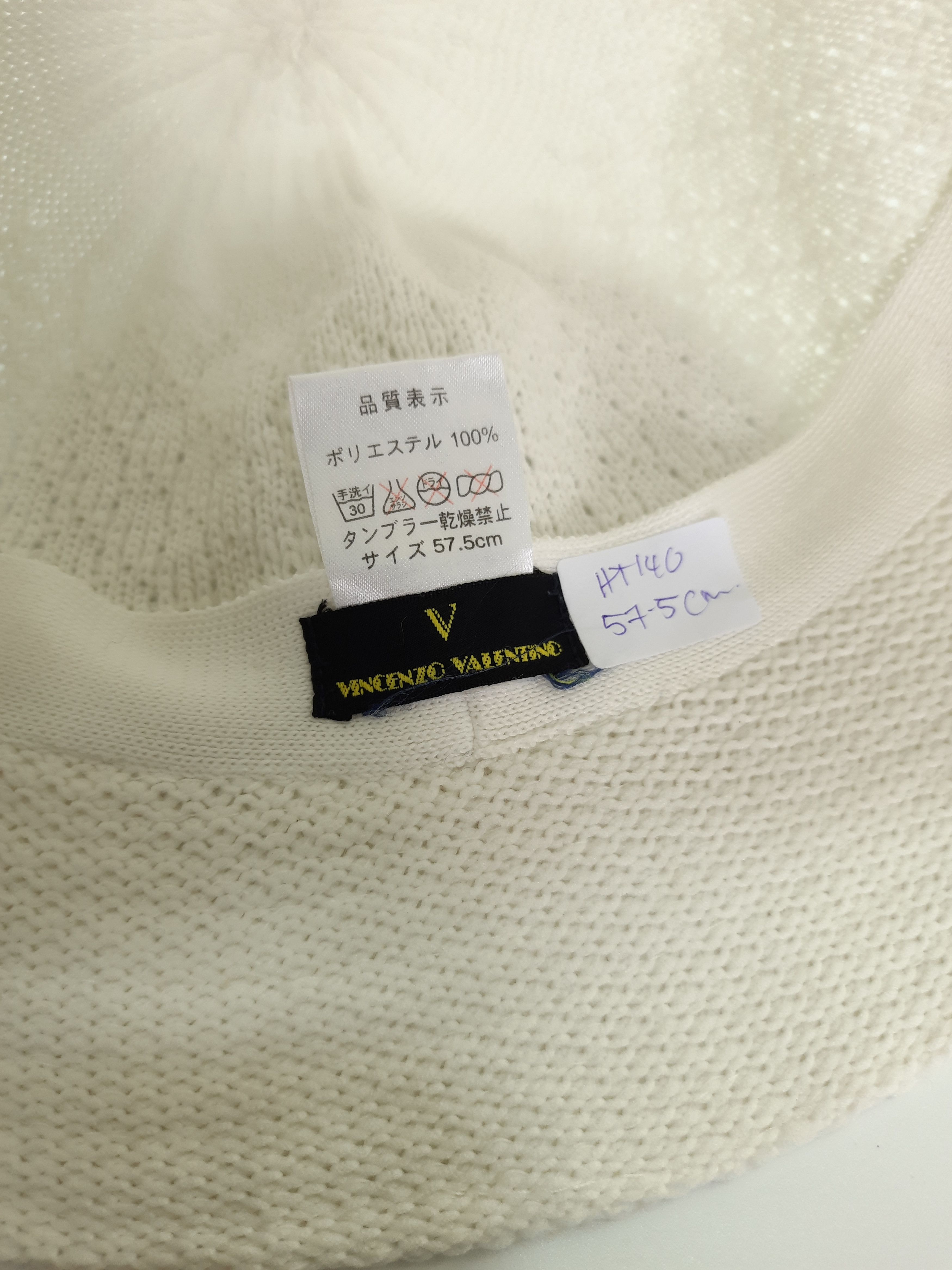 Valentino × Vintage Vintage Vincenzo Valentino Bucket Hat - HT140 Size ONE SIZE - 7 Thumbnail