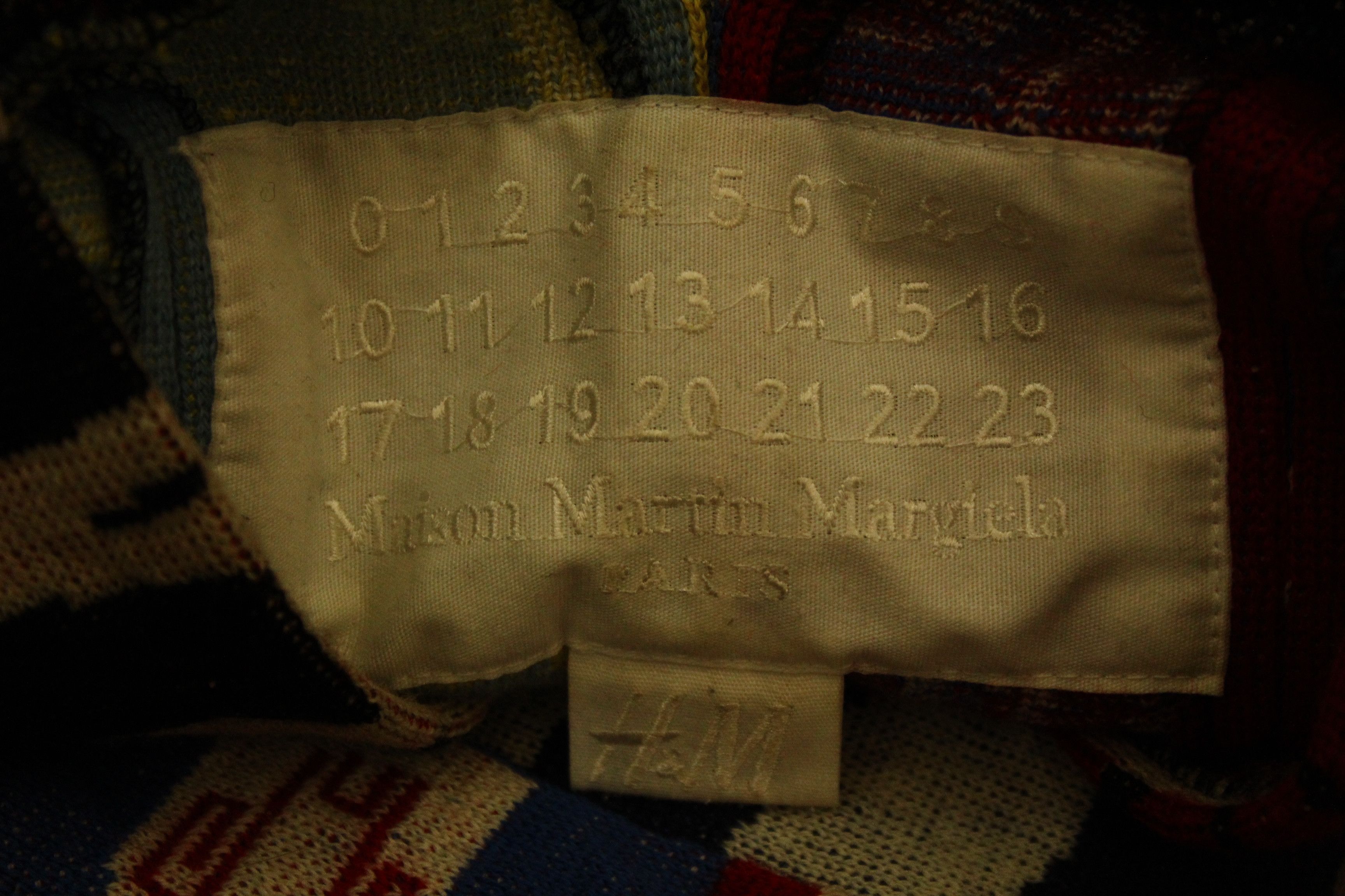 Maison Margiela Maison Martin Margiela x H&M Jacquard Wool Scarf Sweater Size US M / EU 48-50 / 2 - 6 Thumbnail