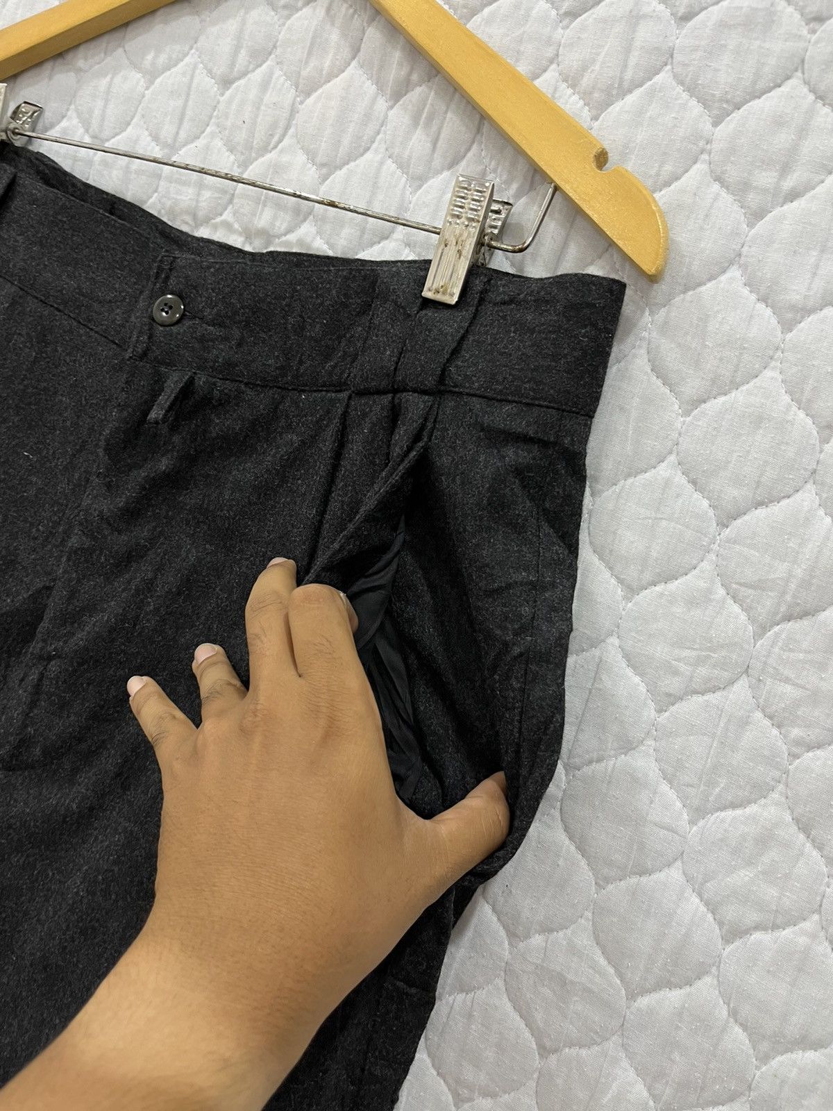 Versace T. GIANNI VERSACE WOOL PANTS Size US 32 / EU 48 - 5 Thumbnail