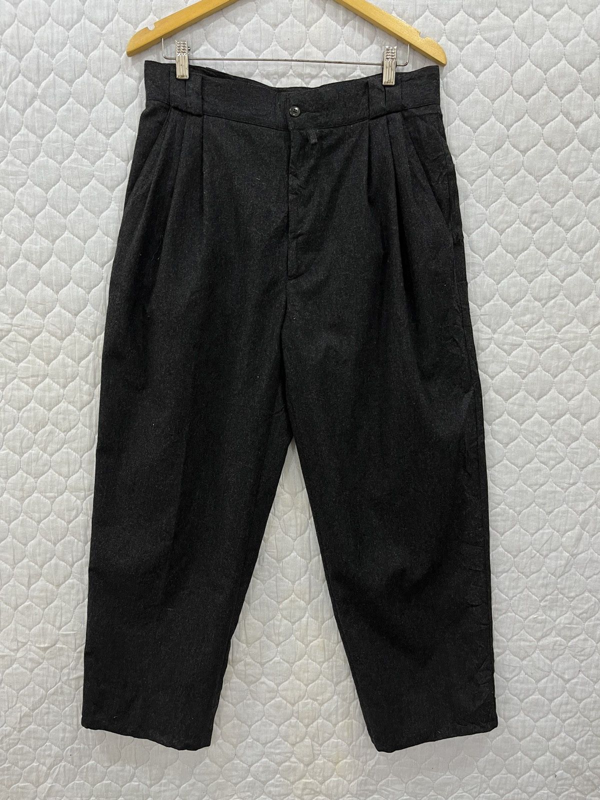 Versace T. GIANNI VERSACE WOOL PANTS Size US 32 / EU 48 - 1 Thumbnail