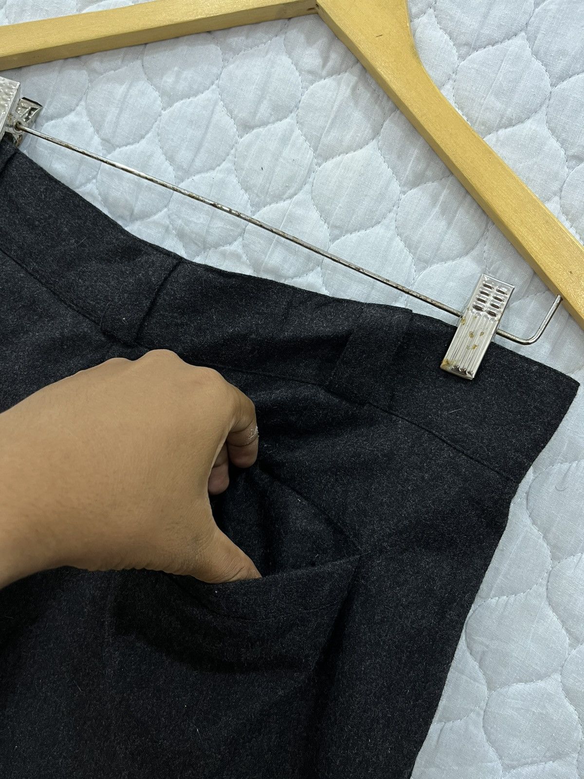 Versace T. GIANNI VERSACE WOOL PANTS Size US 32 / EU 48 - 6 Thumbnail