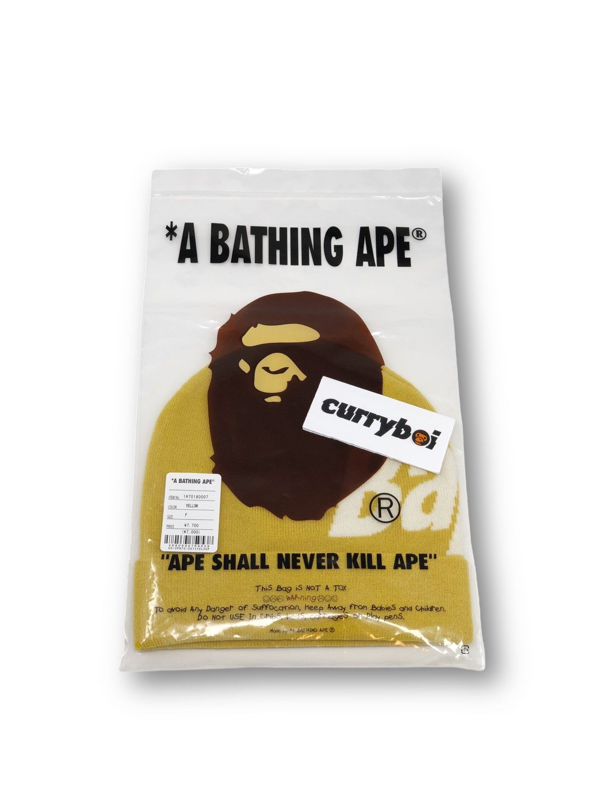 Bape Bape Knit Cap (FW21) Size ONE SIZE - 8 Thumbnail