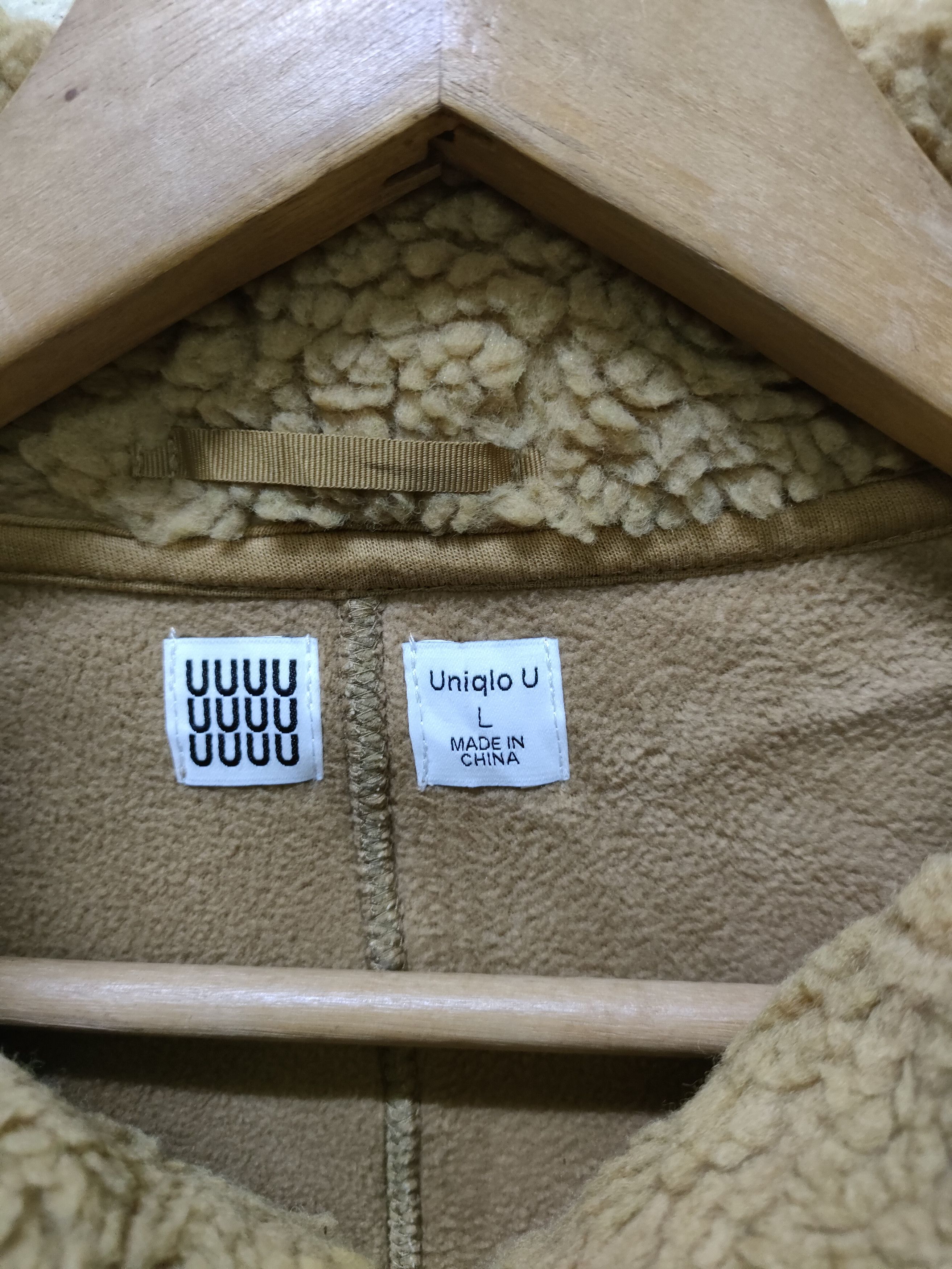 Christophe Lemaire × Uniqlo Uniqlo Lemaire Fleece Sherpa Jacket Size US L / EU 52-54 / 3 - 8 Thumbnail
