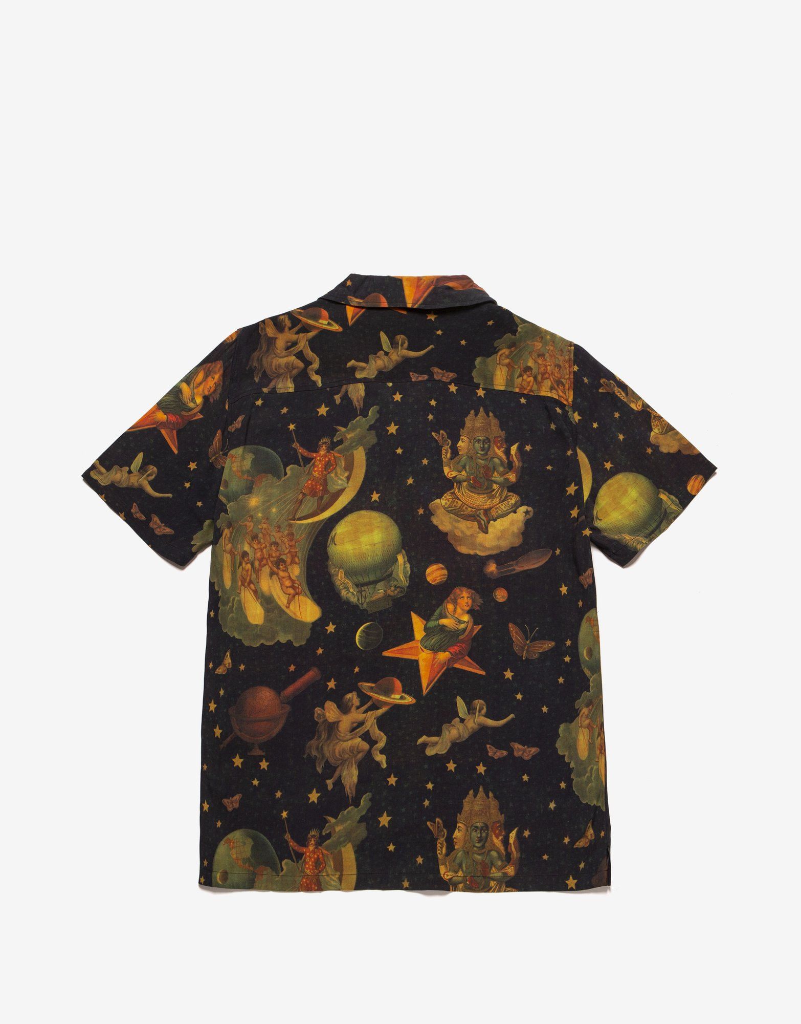 【新品❗️】HUF × Smashing Pumpkins WOVEN TOP Smashing Pumpkins Tonight Huf Tonight Tonight Woven Shirt HUF