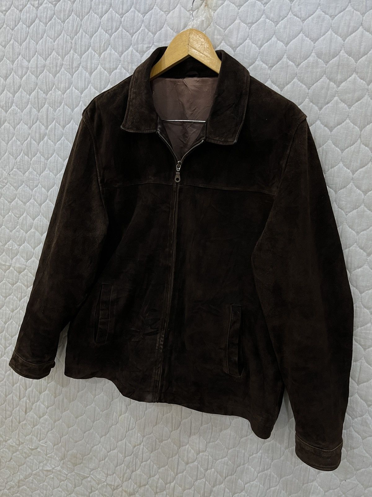 Vintage (Ppp). VINTAGE ALLEN JOLLY LEATHER JACKET Size US M / EU 48-50 / 2 - 2 Thumbnail