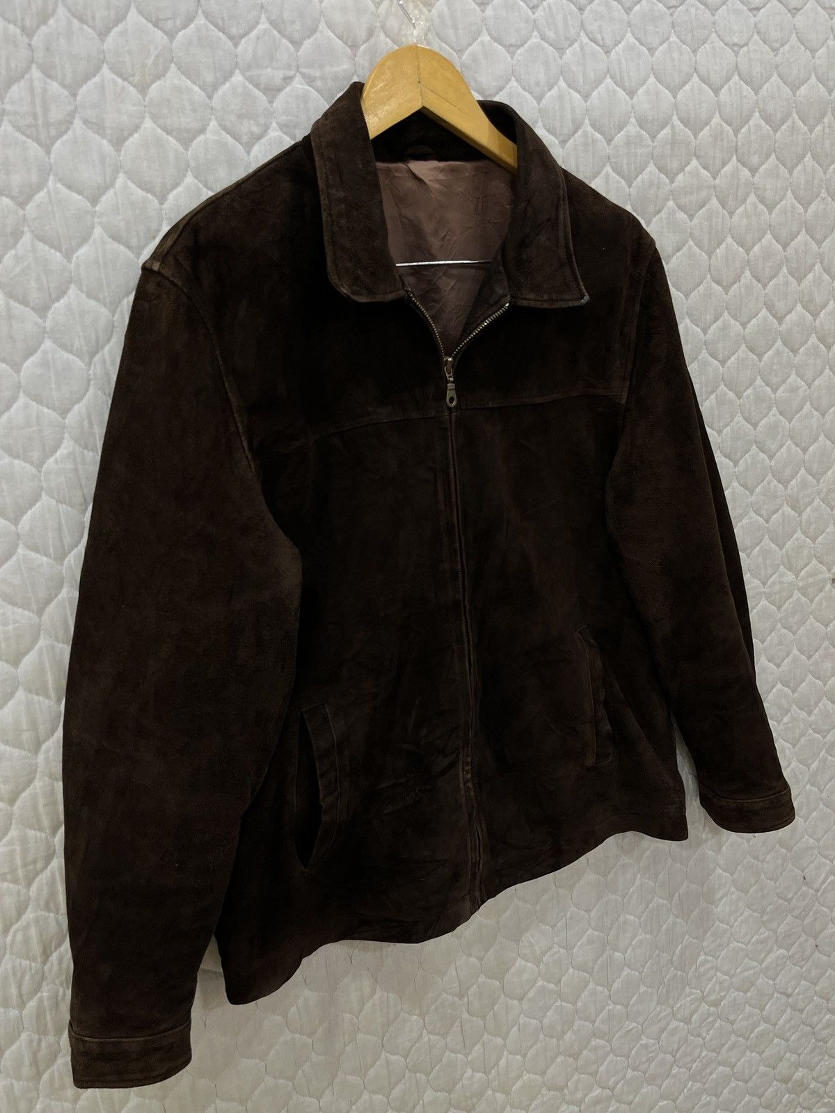 Vintage (Ppp). VINTAGE ALLEN JOLLY LEATHER JACKET Size US M / EU 48-50 / 2 - 3 Thumbnail