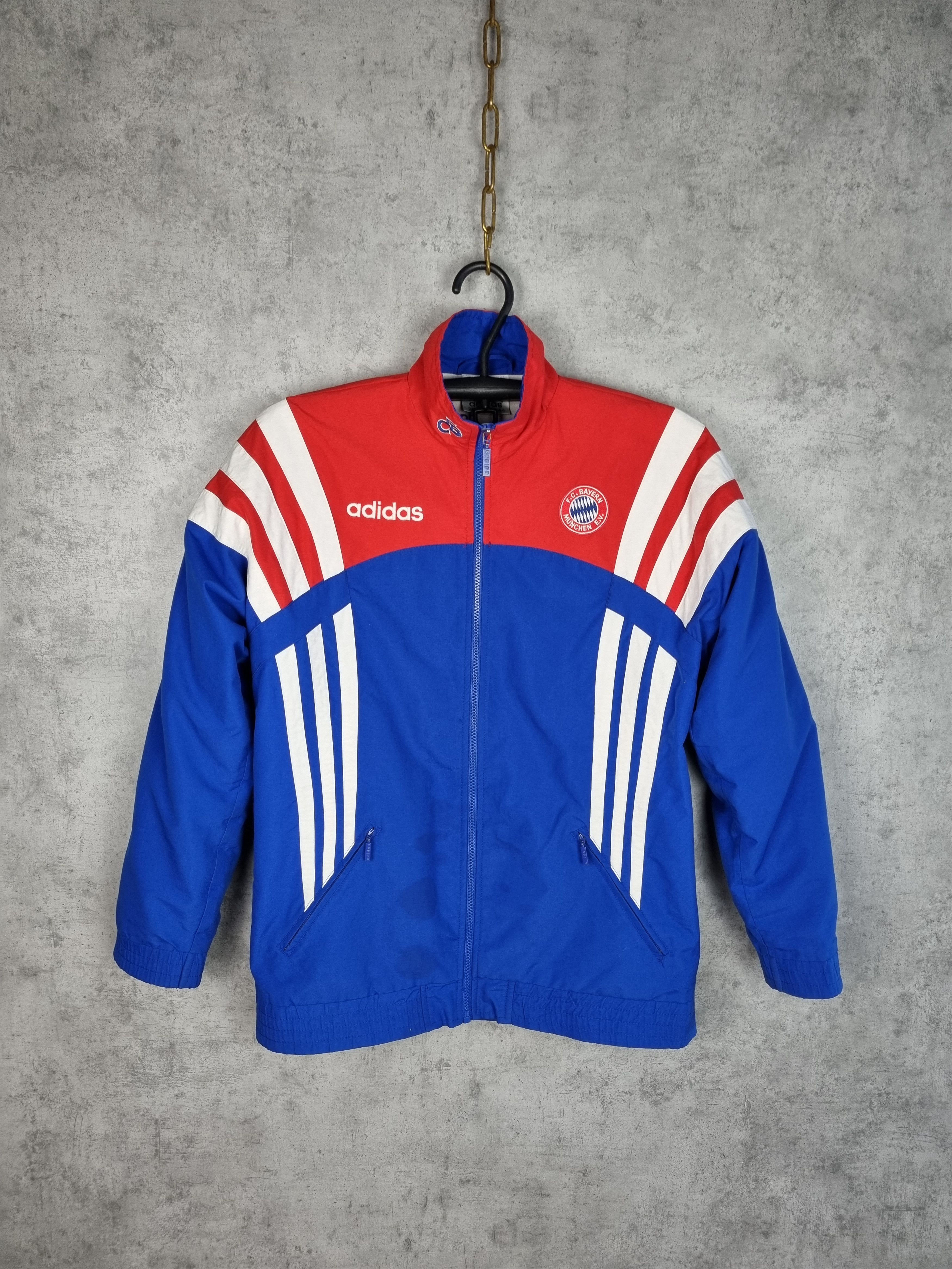 Adidas × Vintage 90s Adidas Bayern Munich Vintage Track Jacket Size US M / EU 48-50 / 2 - 3 Thumbnail