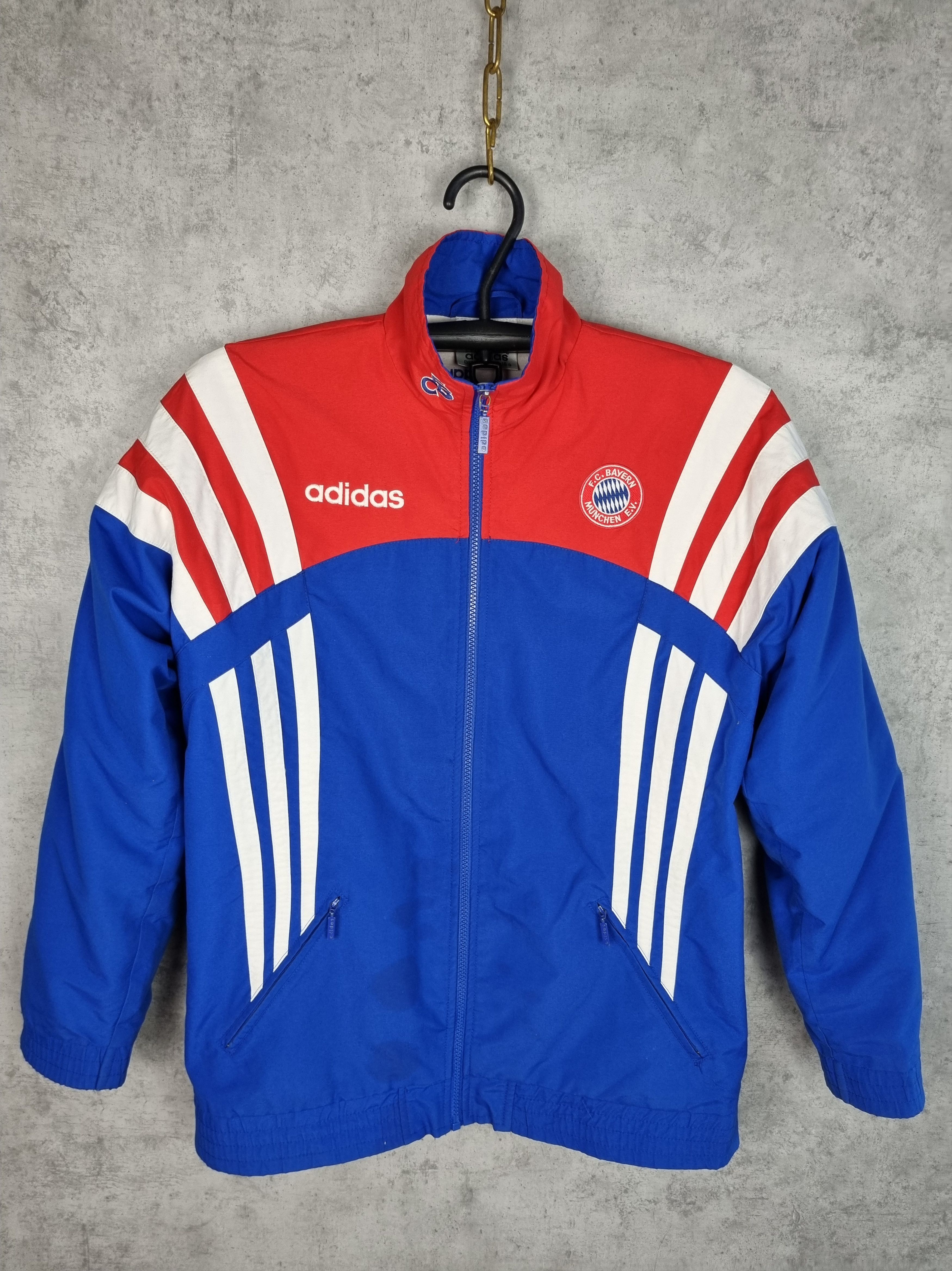 Adidas × Vintage 90s Adidas Bayern Munich Vintage Track Jacket Size US M / EU 48-50 / 2 - 1 Thumbnail