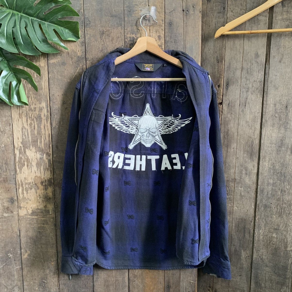 Vanson Leathers × Vintage Vintage Vanson Leathers Zipper Jacket Size US M / EU 48-50 / 2 - 5 Thumbnail
