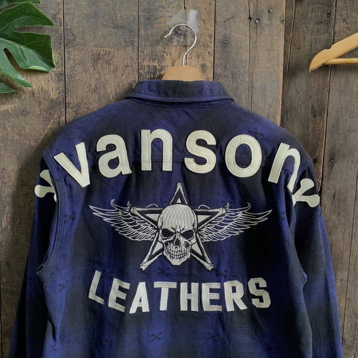 Vanson Leathers × Vintage Vintage Vanson Leathers Zipper Jacket Size US M / EU 48-50 / 2 - 4 Thumbnail
