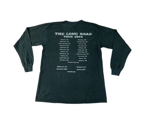 Band Tees × Vintage Y2K Nickelback The Long Road Tour 2004 Tee Size US M / EU 48-50 / 2 - 2 Thumbnail