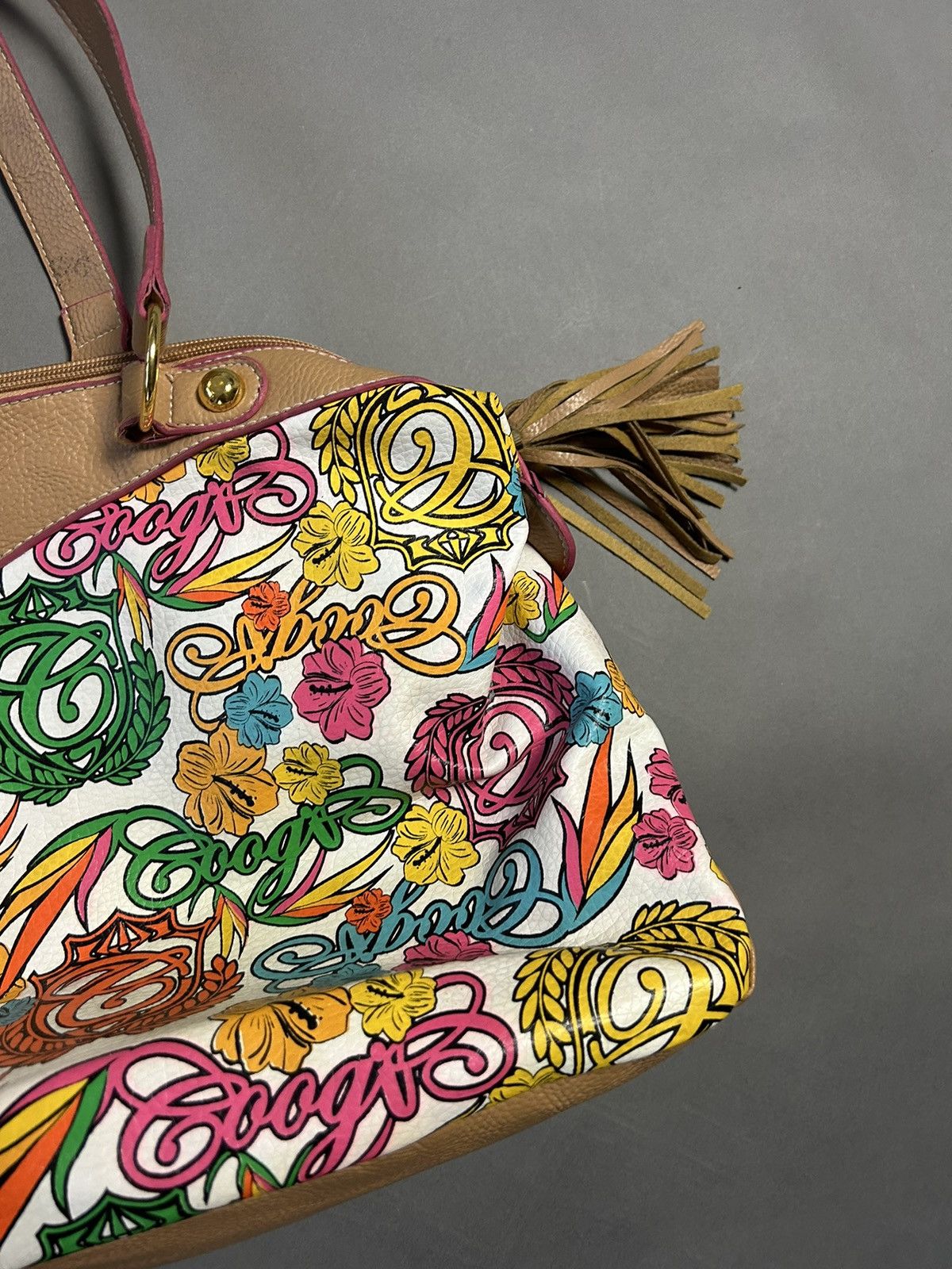 Coogi × Vintage Coogi vintage bag white Y2K Size ONE SIZE - 9 Thumbnail