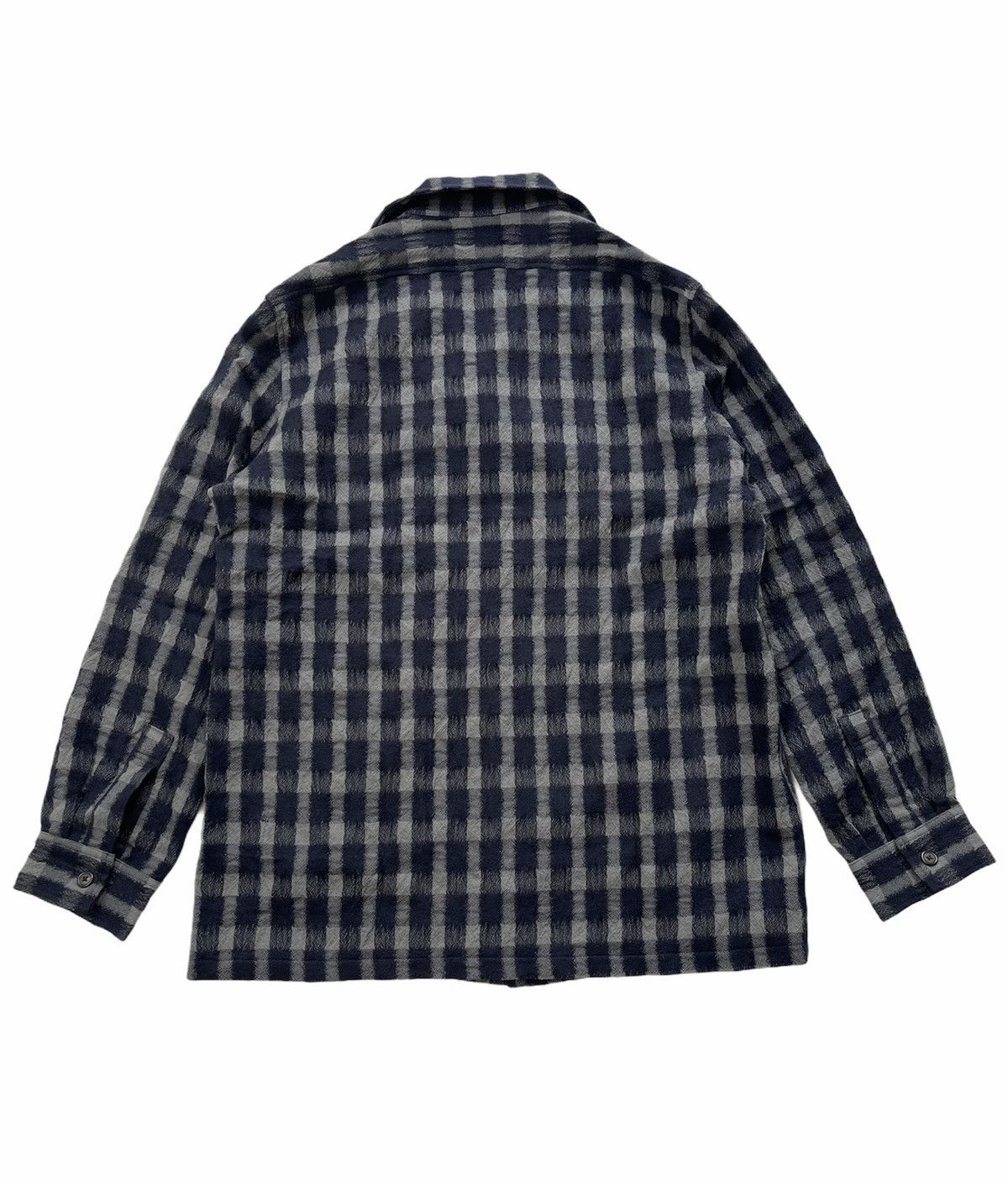 Yohji Yamamoto Ys For Men Checked Jacket Size US L / EU 52-54 / 3 - 3 Thumbnail