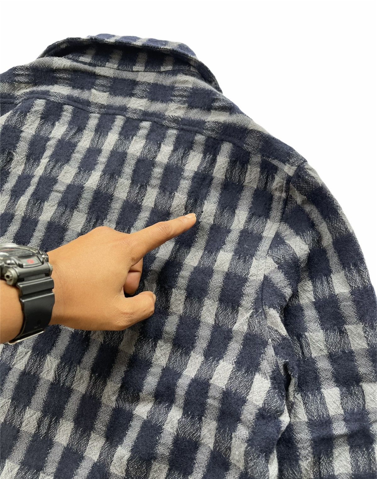 Yohji Yamamoto Ys For Men Checked Jacket Size US L / EU 52-54 / 3 - 10 Thumbnail
