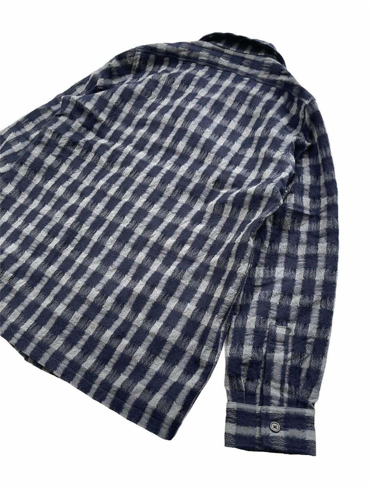 Yohji Yamamoto Ys For Men Checked Jacket Size US L / EU 52-54 / 3 - 7 Thumbnail