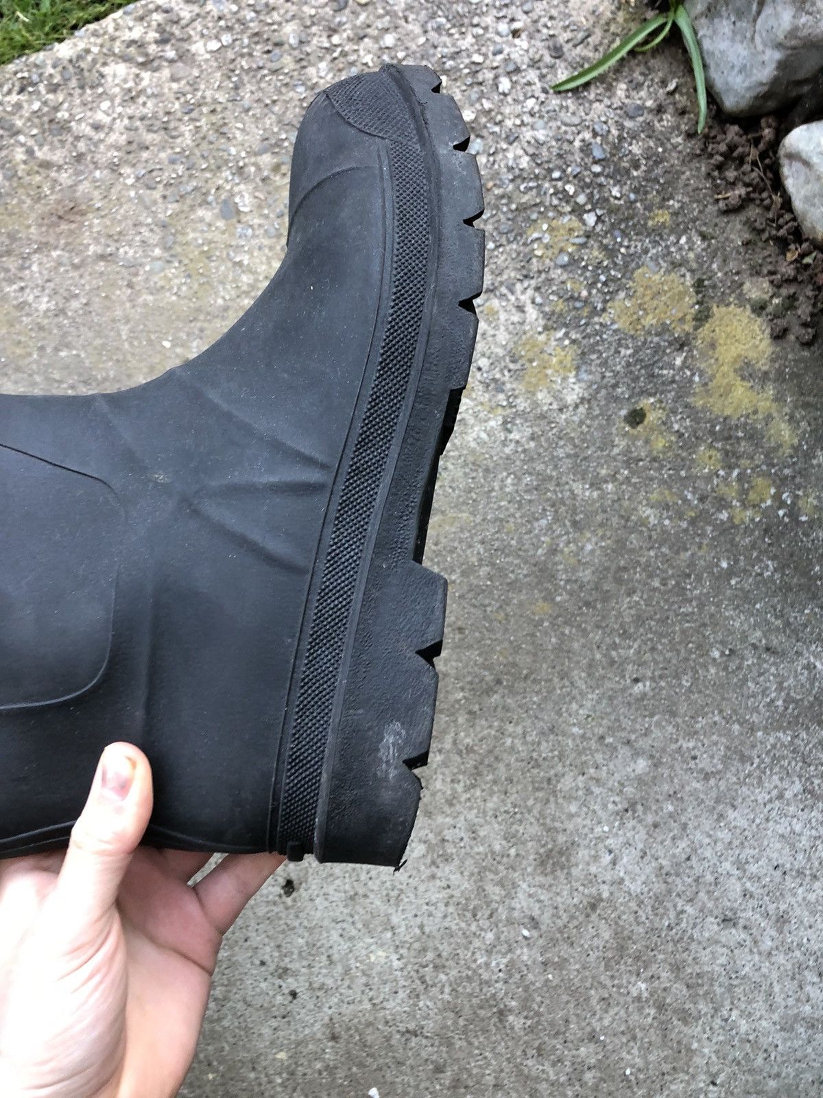 Vintage fits sz 10 balenciaga style lug sole boots croc Size US 9 / EU 42 - 8 Thumbnail