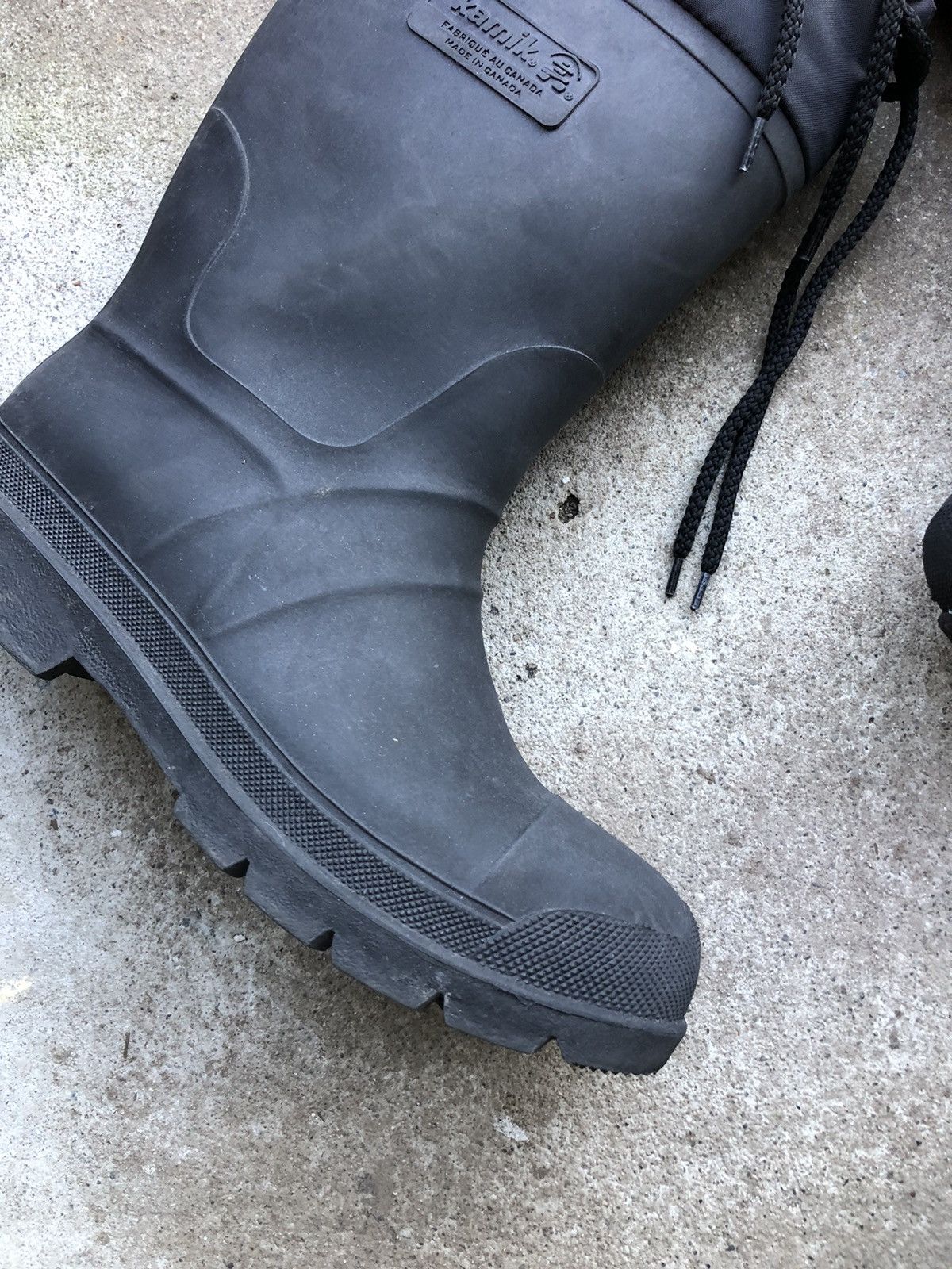 Vintage fits sz 10 balenciaga style lug sole boots croc Size US 9 / EU 42 - 5 Thumbnail