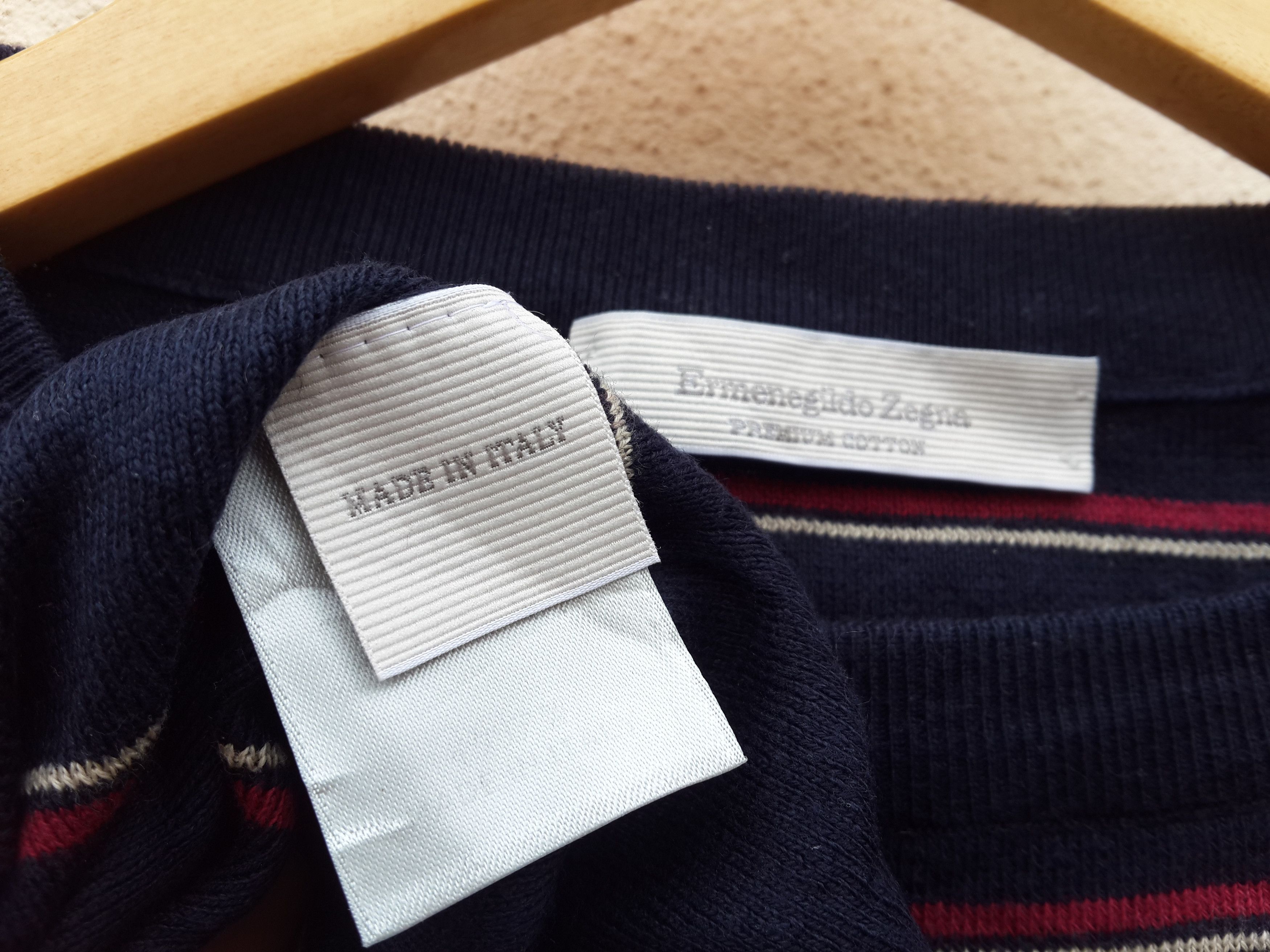 Ermenegildo Zegna Ermenegildo Zegna Longsleeves Stripes Shirt Size US M / EU 48-50 / 2 - 3 Thumbnail