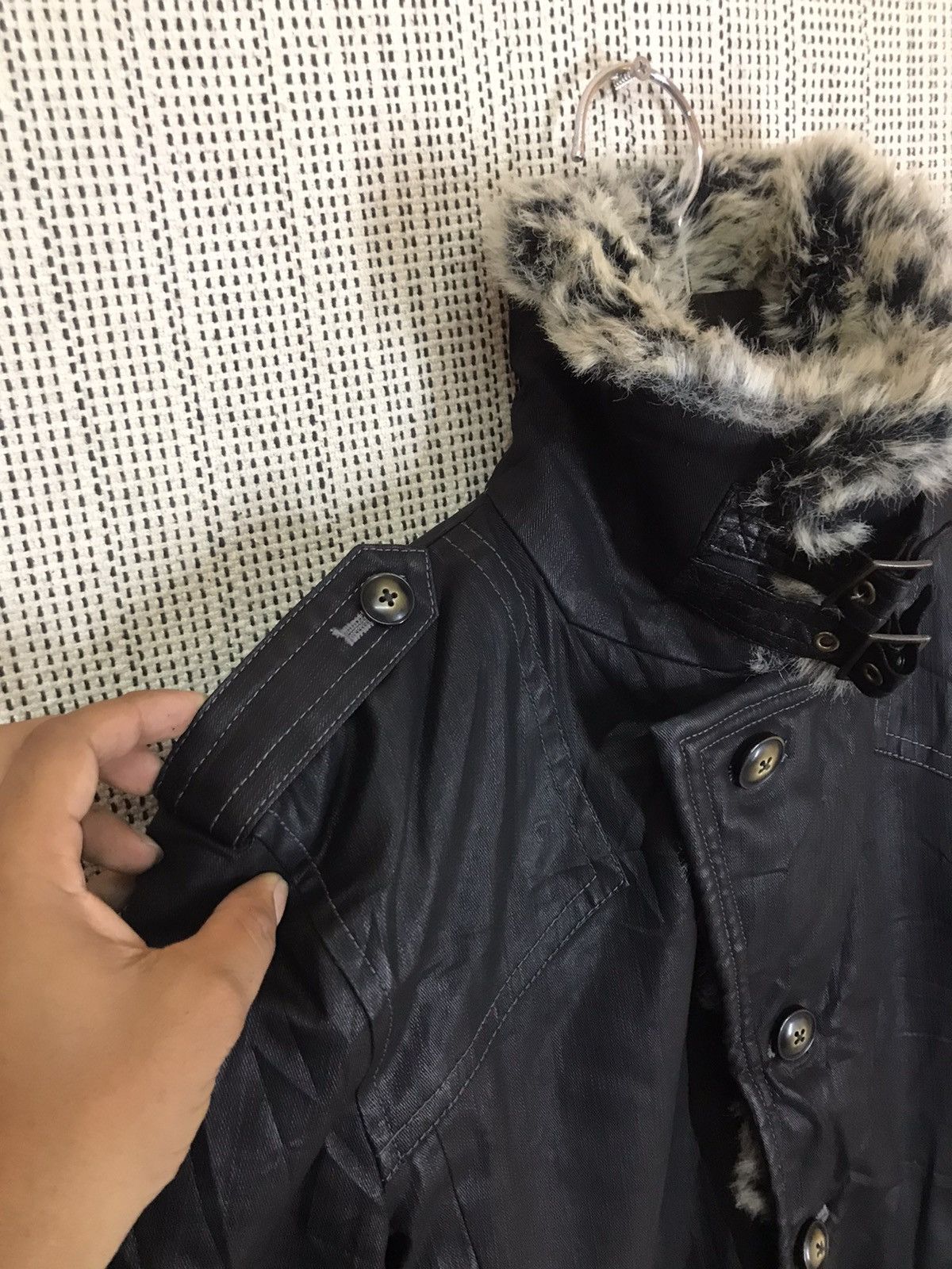 Tornado Mart ‼️RARELY TORNADO MART FUR JACKET PUNK STYLE ‼️ Size US M / EU 48-50 / 2 - 5 Thumbnail