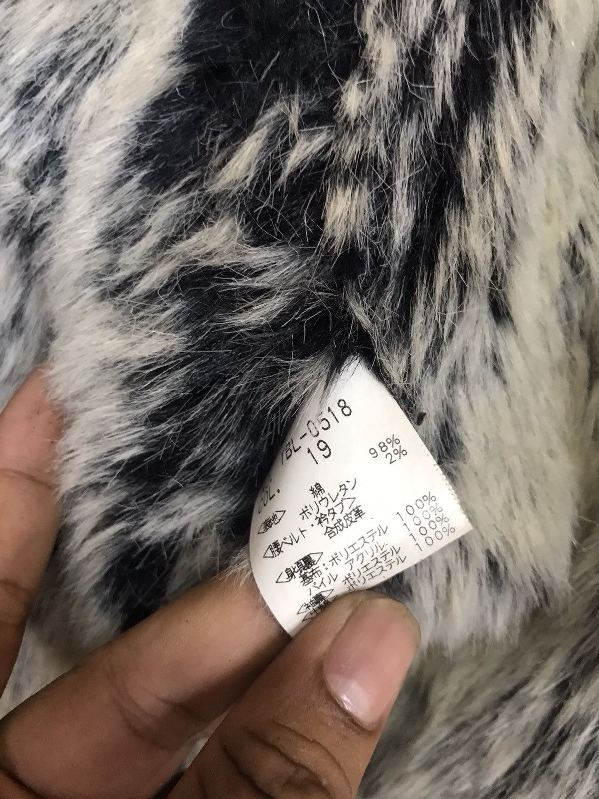 Tornado Mart ‼️RARELY TORNADO MART FUR JACKET PUNK STYLE ‼️ Size US M / EU 48-50 / 2 - 13 Thumbnail