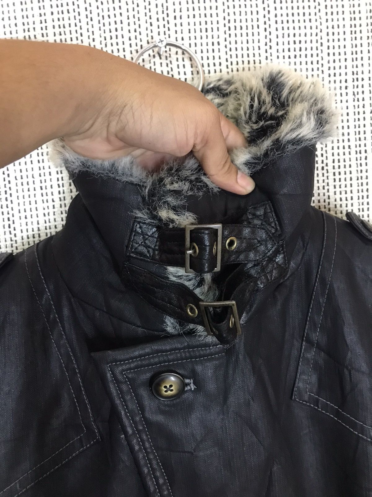 Tornado Mart ‼️RARELY TORNADO MART FUR JACKET PUNK STYLE ‼️ Size US M / EU 48-50 / 2 - 6 Thumbnail