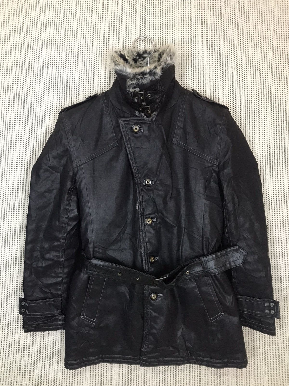 Tornado Mart ‼️RARELY TORNADO MART FUR JACKET PUNK STYLE ‼️ Size US M / EU 48-50 / 2 - 4 Thumbnail