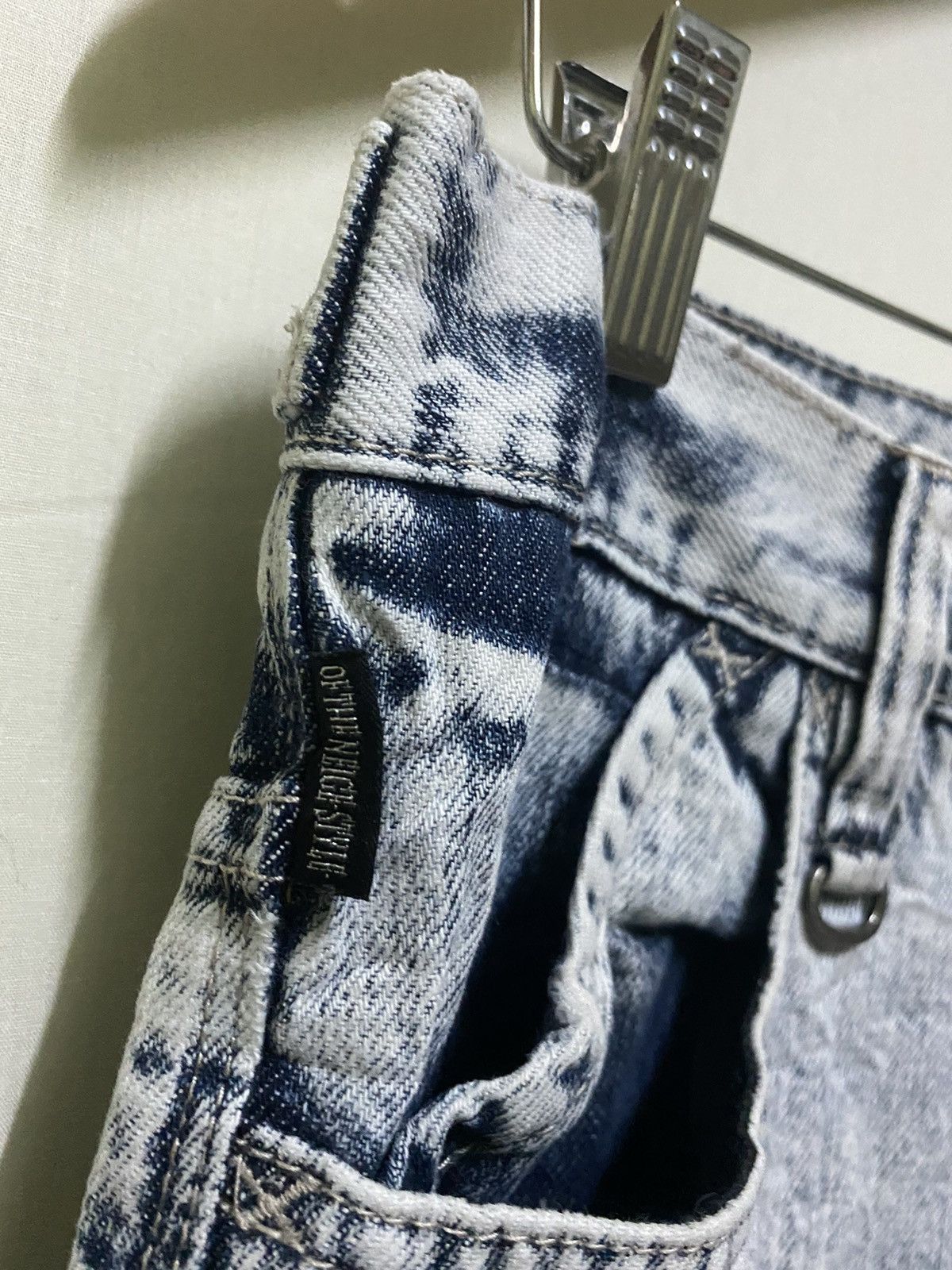 Japanese Brand Of The Neige Acid Wash Flare Jeans Size US 32 / EU 48 - 7 Thumbnail
