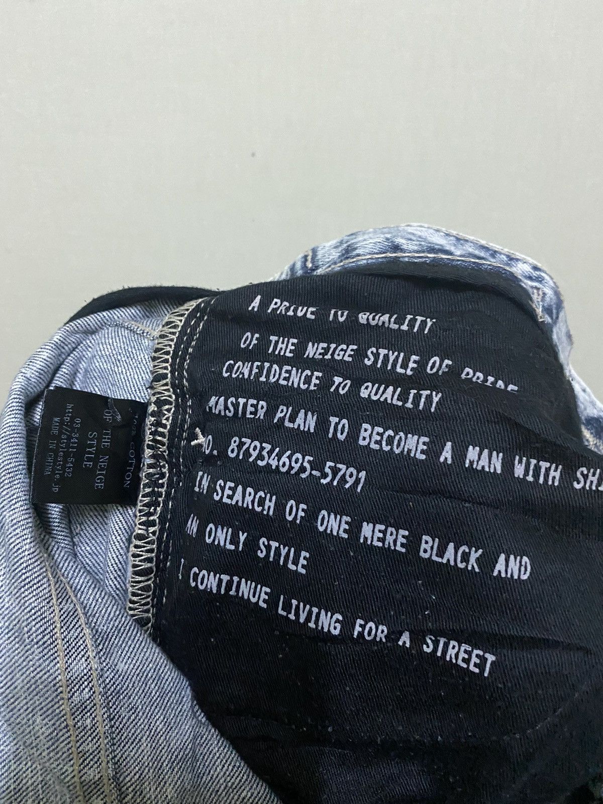 Japanese Brand Of The Neige Acid Wash Flare Jeans Size US 32 / EU 48 - 14 Thumbnail