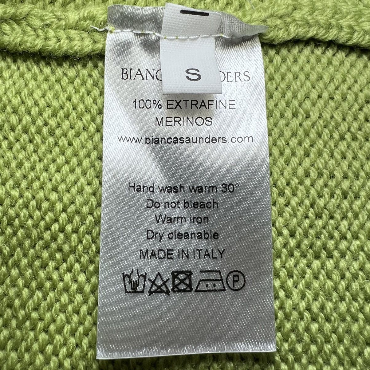 Bianca Saunders Bianca Saunders Tun Over Knit Jumper in Muted Lime Size US S / EU 44-46 / 1 - 4 Thumbnail