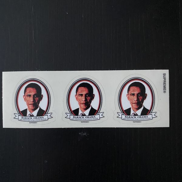 Obama 2025 supreme sticker