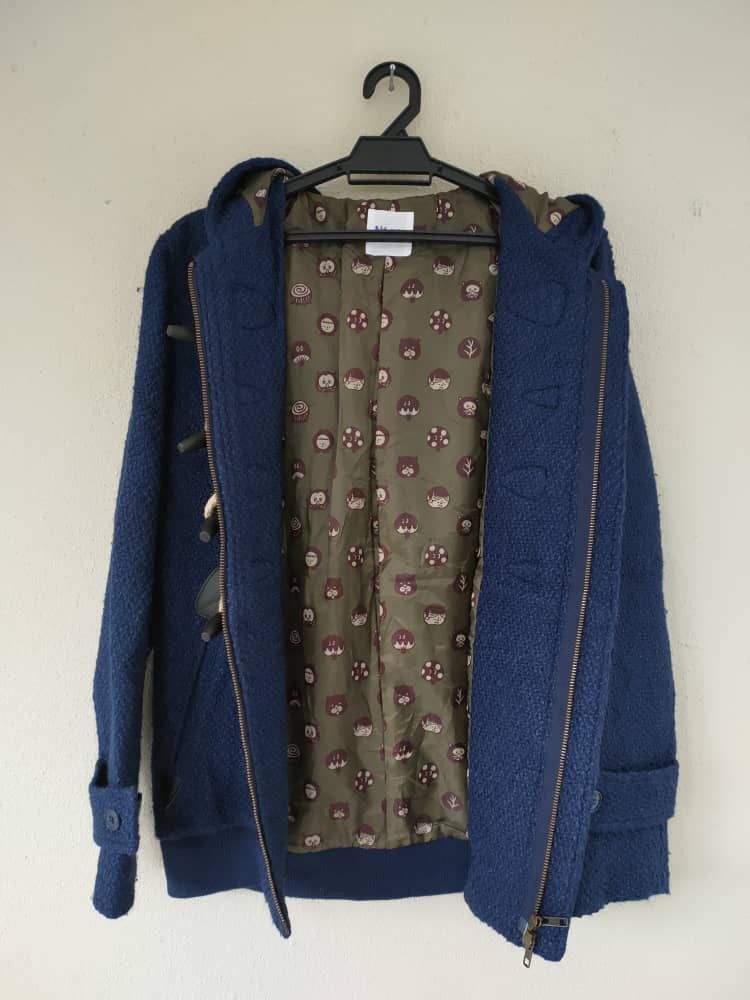 Issey Miyake 💥LAST CALL💥 NeNet Wool Hoodie Jacket Size M / US 6-8 / IT 42-44 - 3 Thumbnail