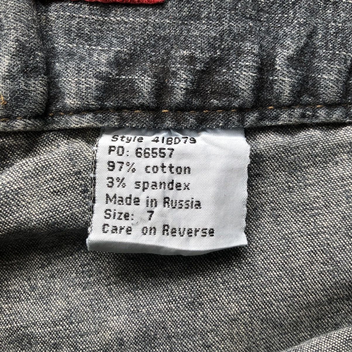 Designer Rare🔥y2k hybrid flared stretch jeans by Muad jeans Size 31" - 9 Thumbnail