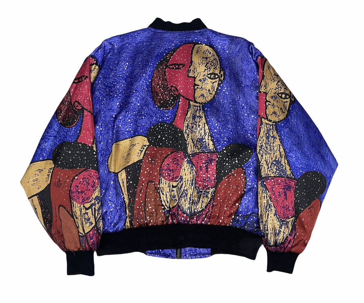 Vintage Vintage Picasso Bomber Jacket Size US XL / EU 56 / 4 - 9 Thumbnail