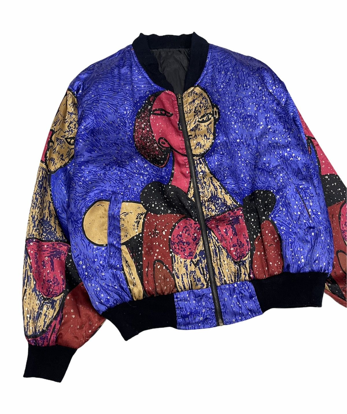 Vintage Vintage Picasso Bomber Jacket Size US XL / EU 56 / 4 - 5 Thumbnail