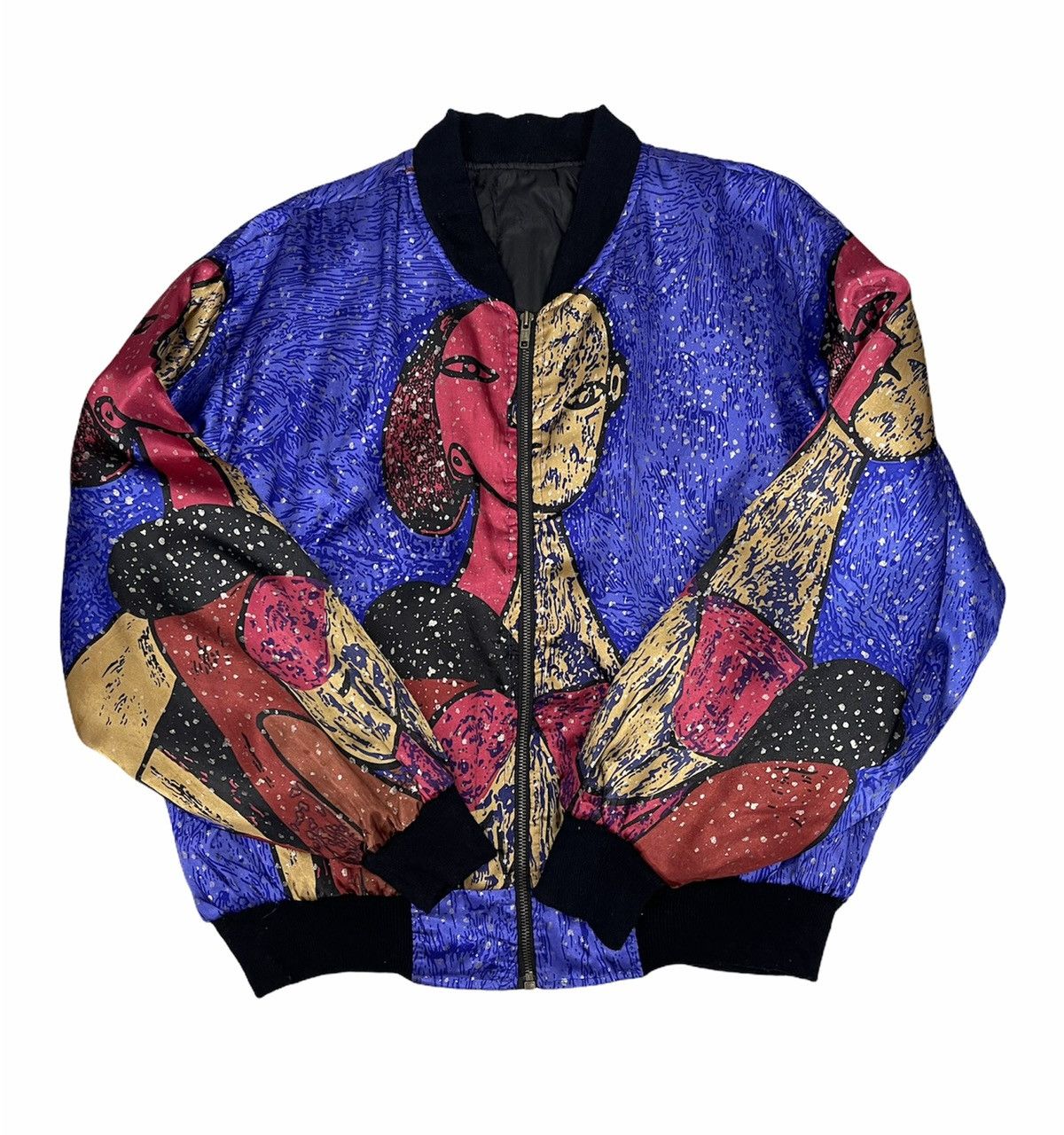 Vintage Vintage Picasso Bomber Jacket Size US XL / EU 56 / 4 - 6 Thumbnail