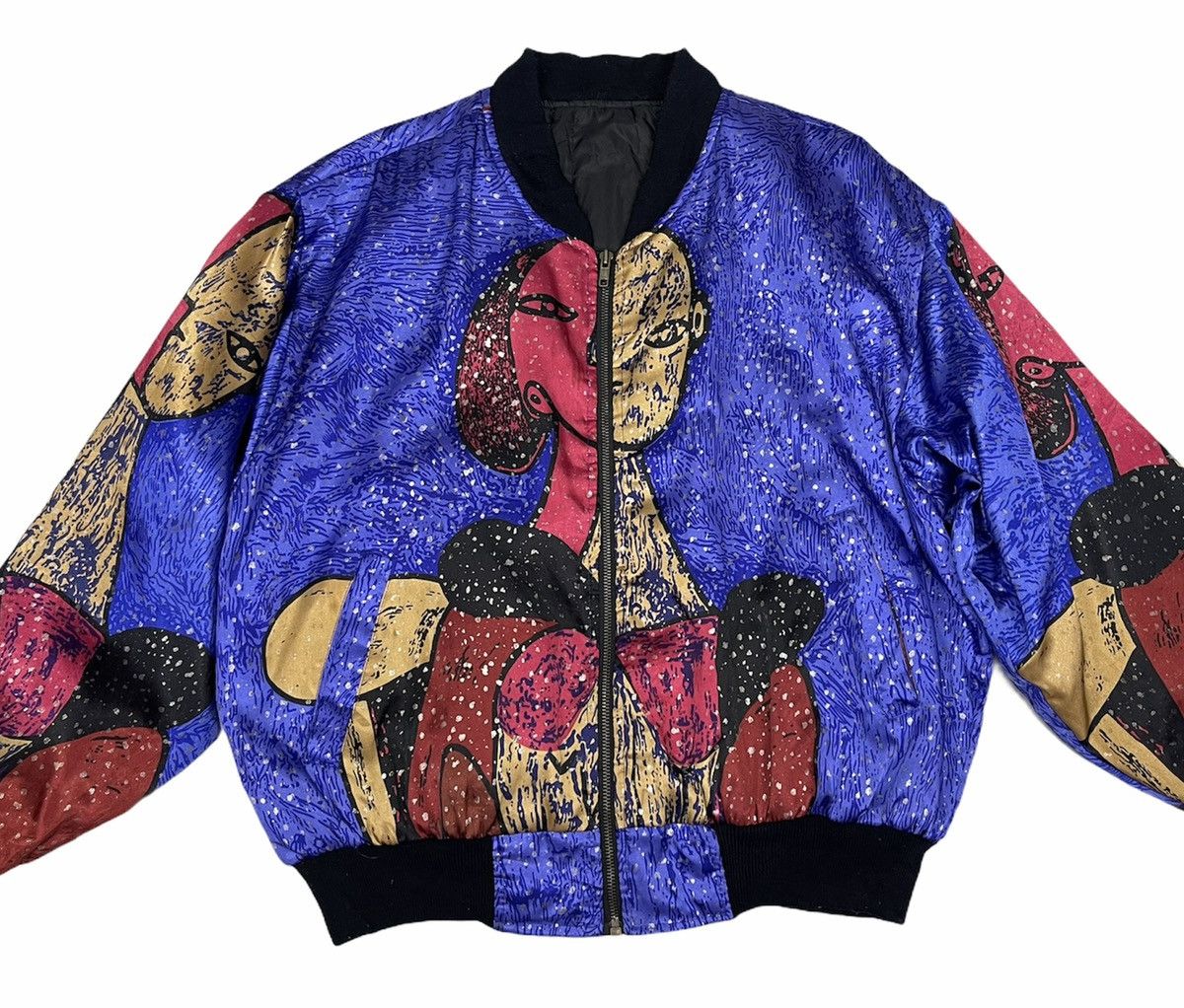 Vintage Vintage Picasso Bomber Jacket Size US XL / EU 56 / 4 - 7 Thumbnail