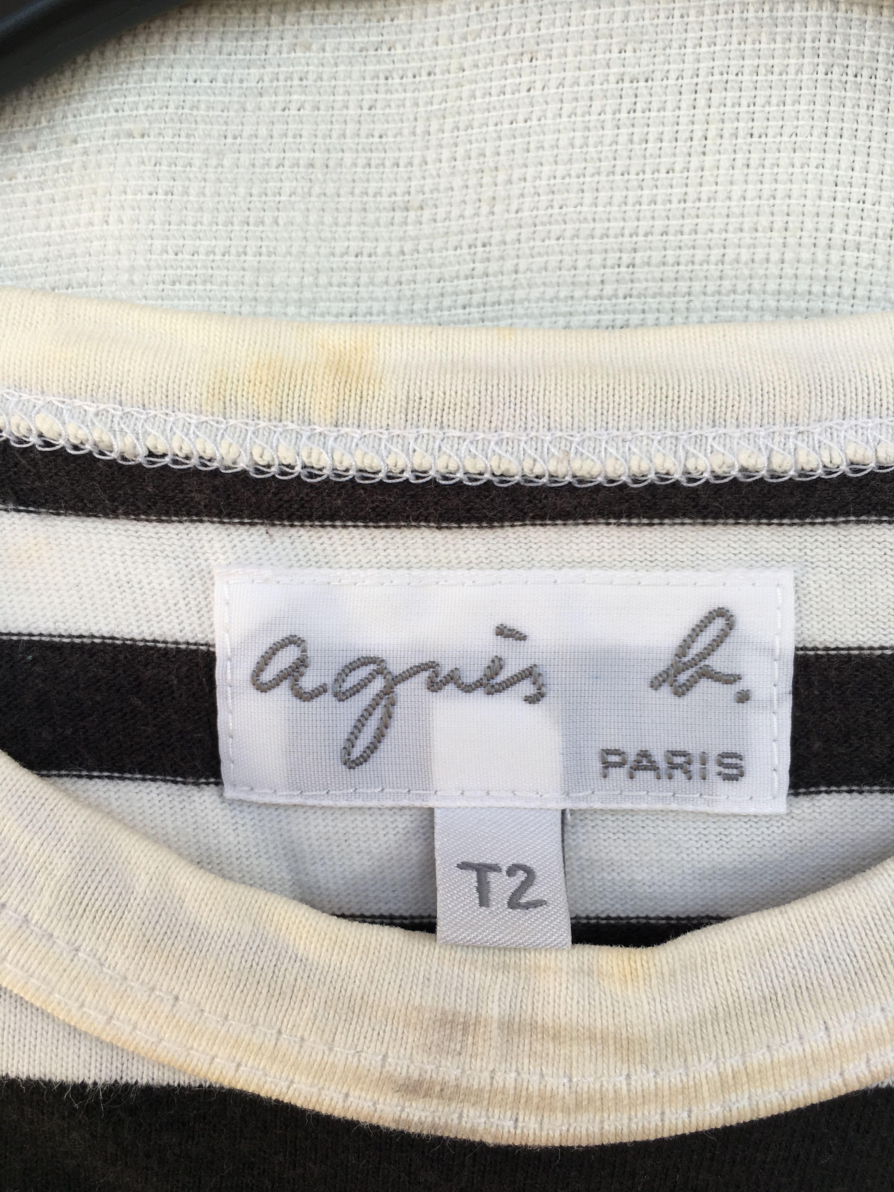 agnes b. stripe tee Size US M / EU 48-50 / 2 - 7 Thumbnail