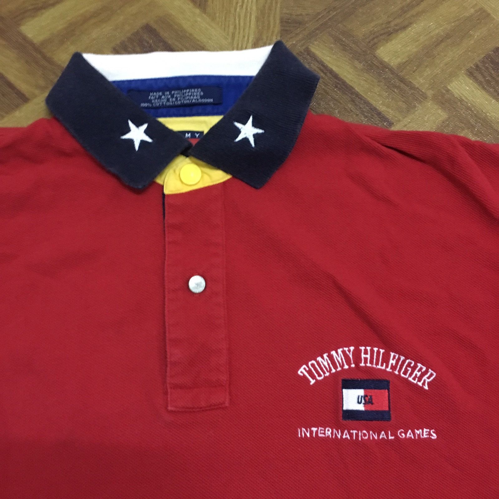 Tommy Hilfiger × Vintage vintage TH international games Size US M / EU 48-50 / 2 - 4 Thumbnail