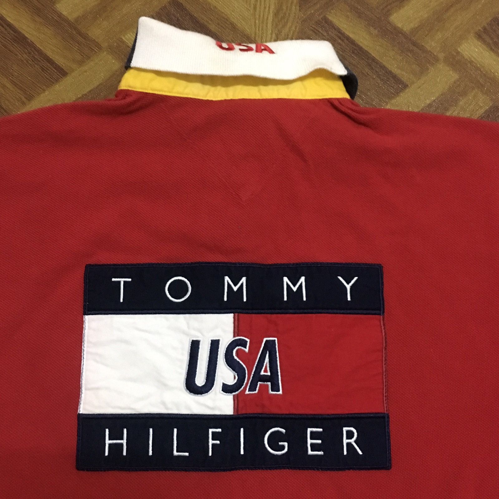 Tommy Hilfiger × Vintage vintage TH international games Size US M / EU 48-50 / 2 - 6 Thumbnail