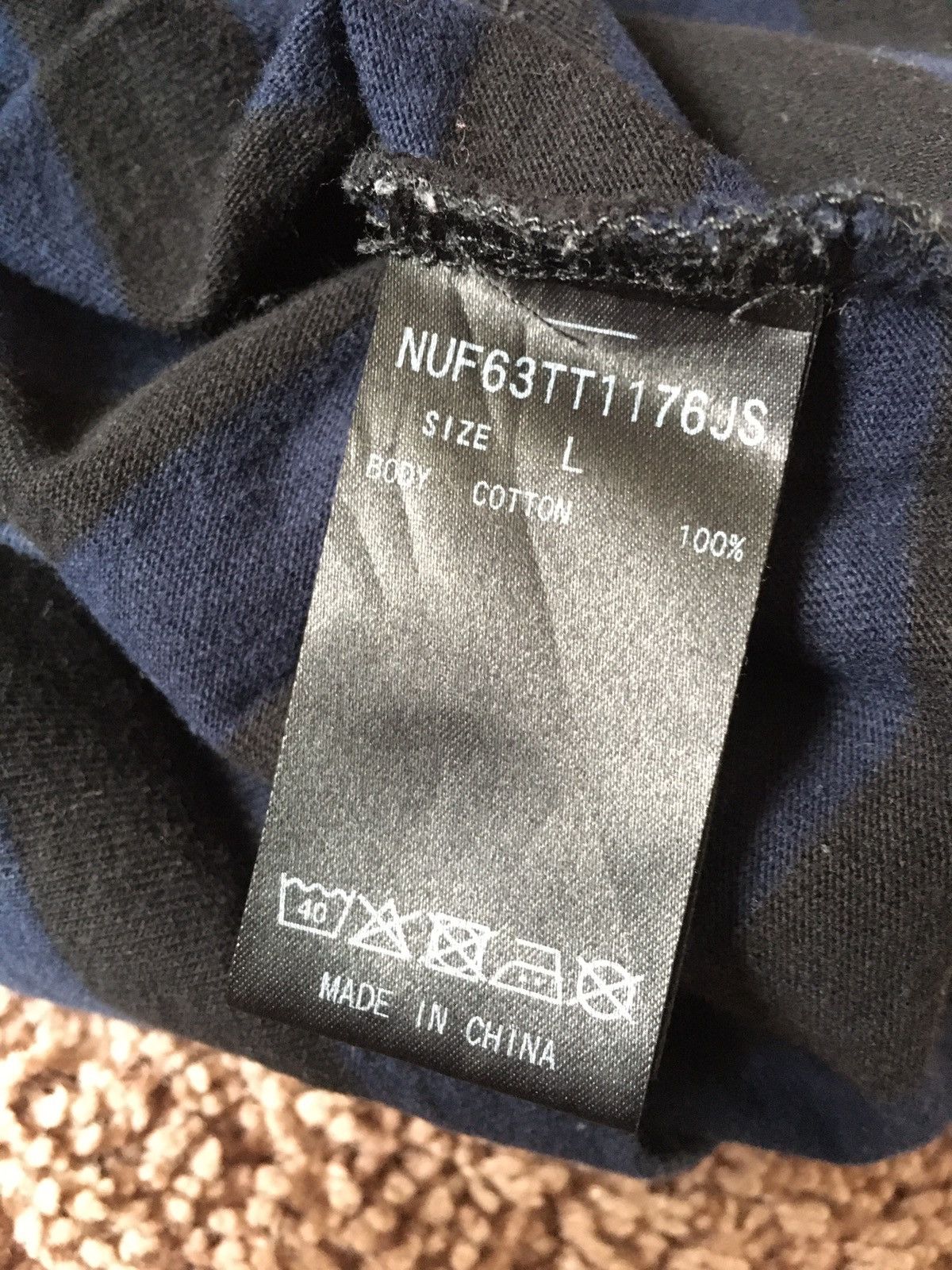 NANO universe stripes tee (s) Size US L / EU 52-54 / 3 - 4 Thumbnail