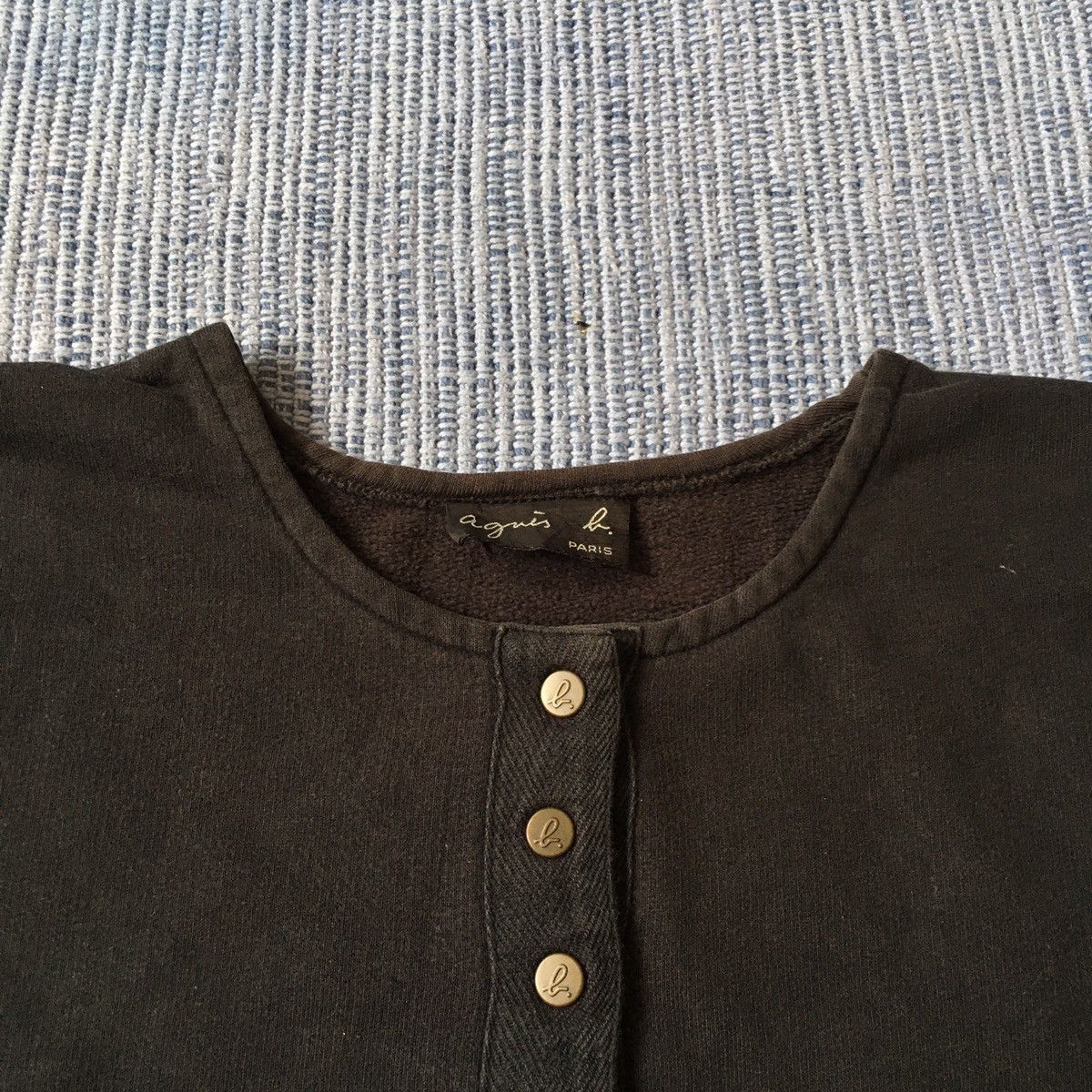Japanese Brand × Vintage × agnes b. vintage snap button cotton outwear Size US M / EU 48-50 / 2 - 2 Thumbnail