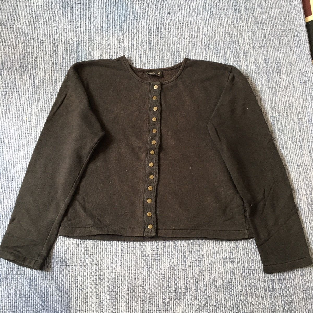 Japanese Brand × Vintage × agnes b. vintage snap button cotton outwear Size US M / EU 48-50 / 2 - 1 Thumbnail