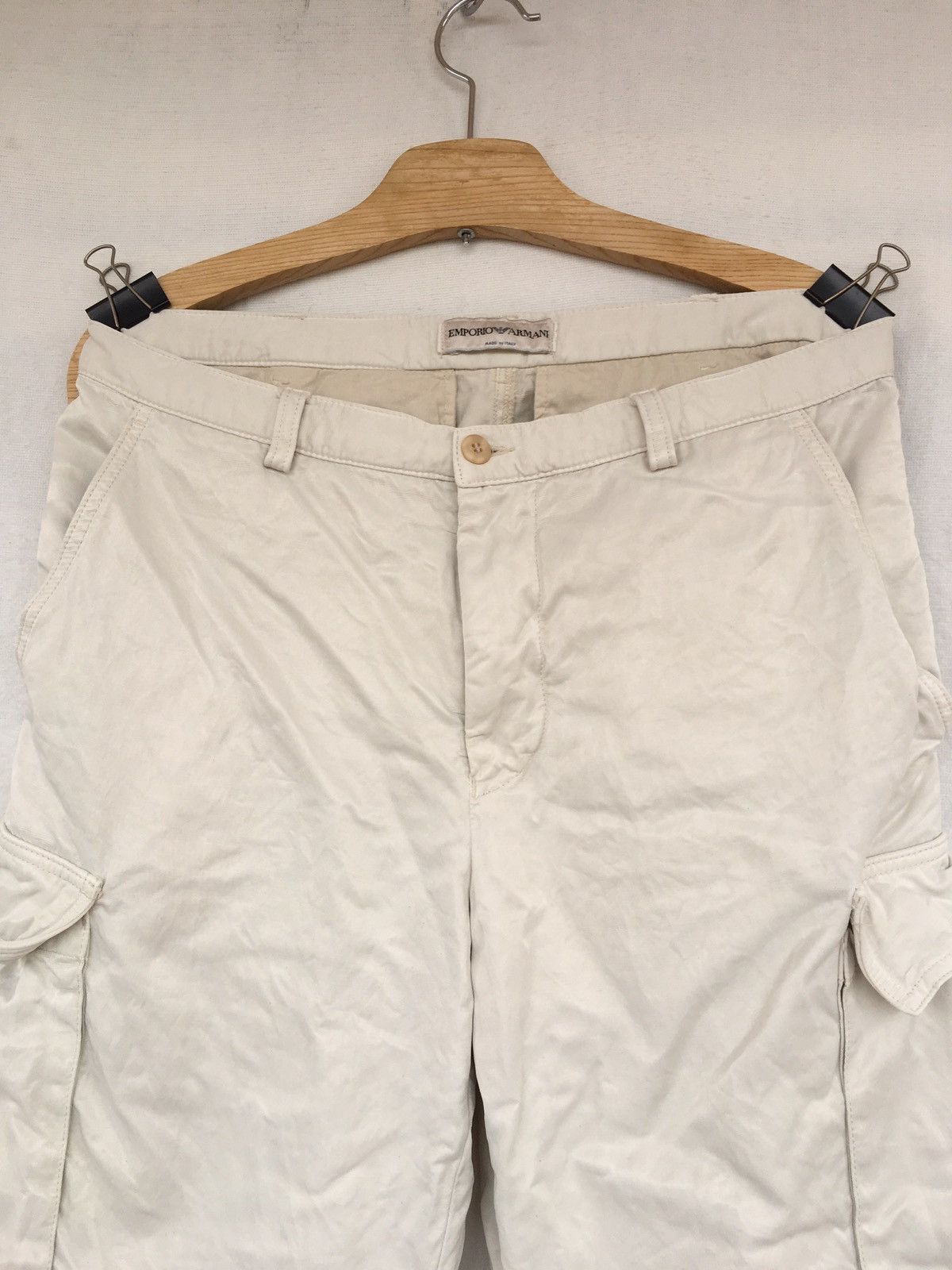 Emporio Armani cream pant Size US 30 / EU 46 - 2 Thumbnail