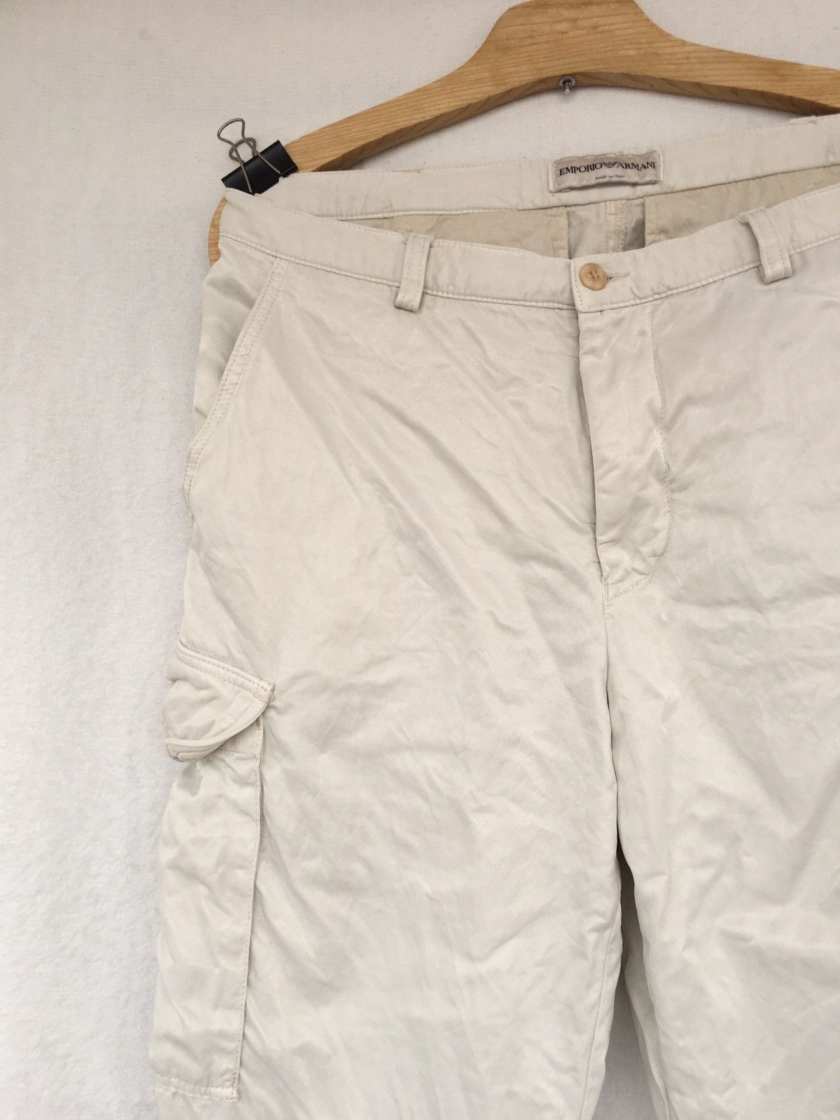 Emporio Armani cream pant Size US 30 / EU 46 - 5 Thumbnail