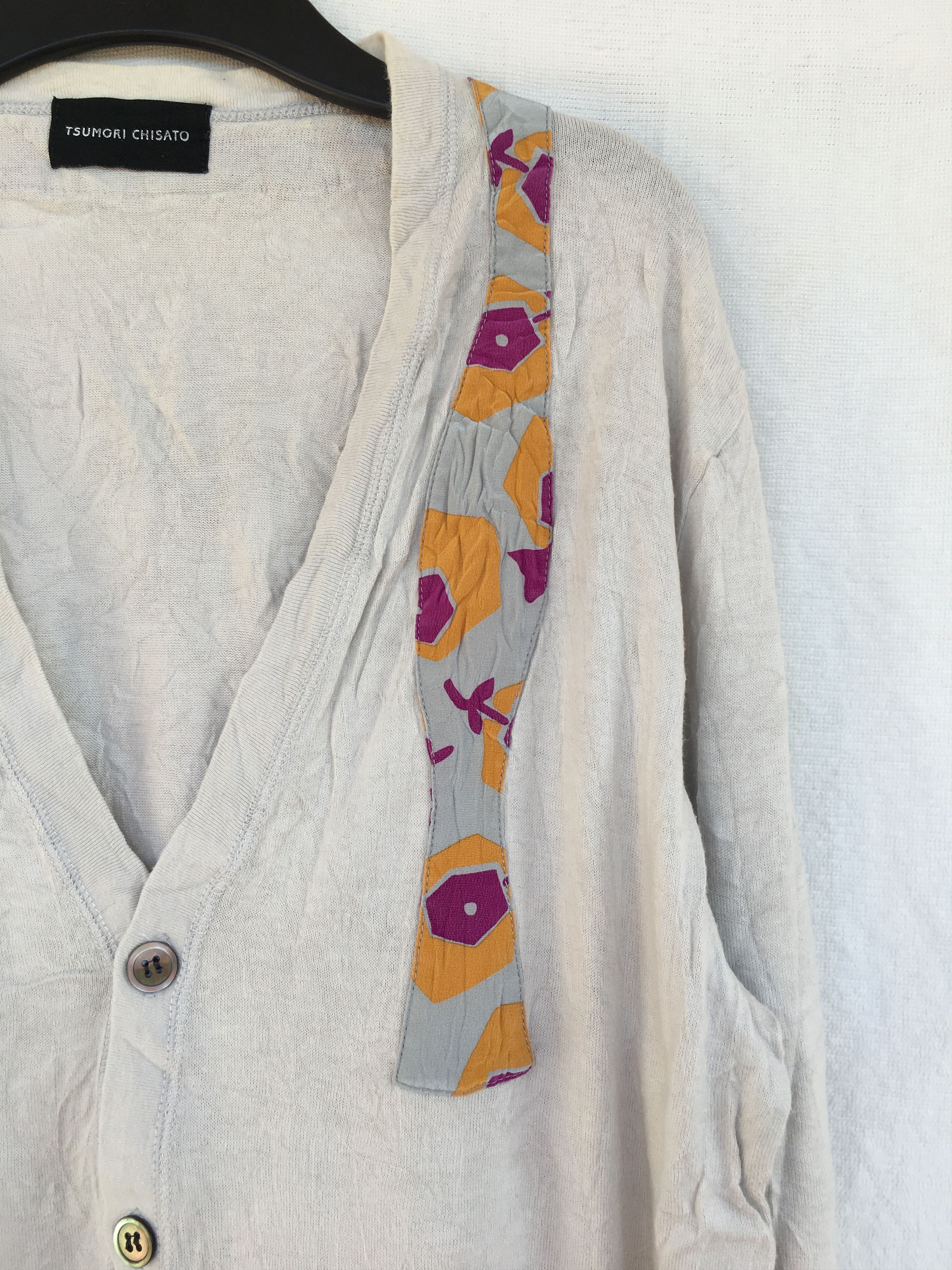 Japanese Brand × Tsumori Chisato cardigan bow tie Size US M / EU 48-50 / 2 - 3 Thumbnail